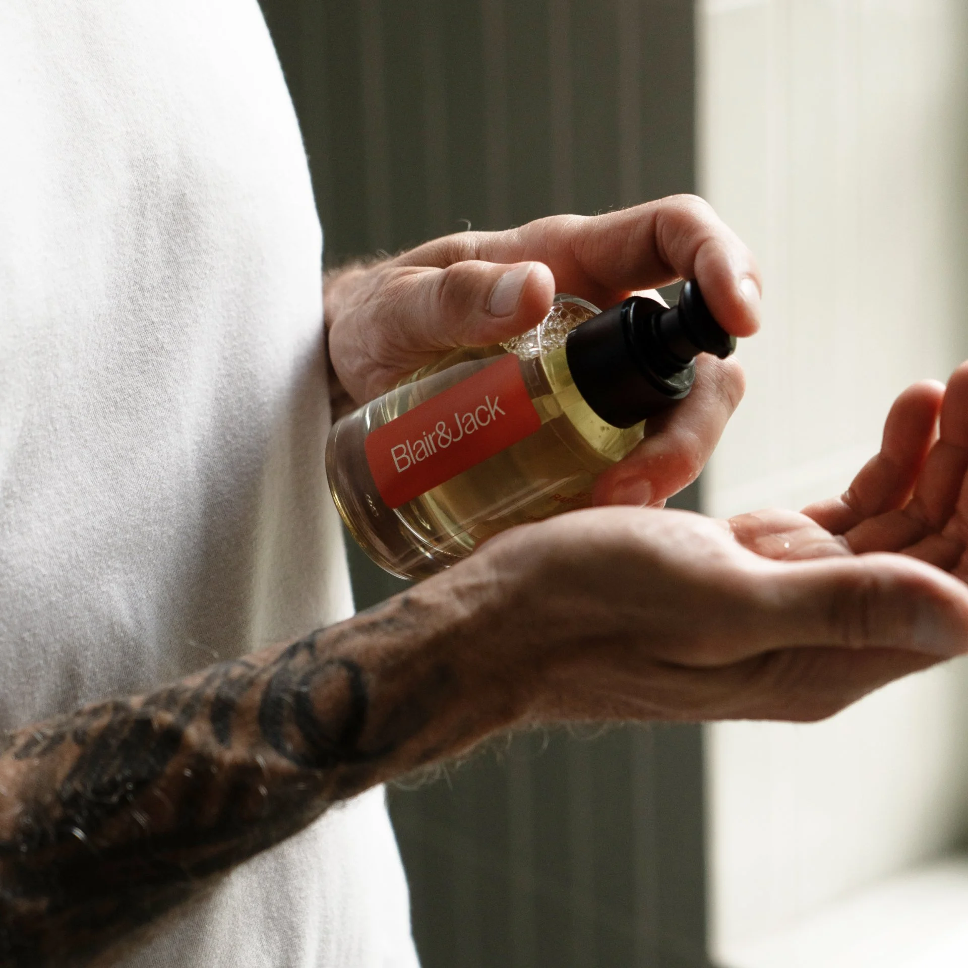 Blair and Jack grooming products