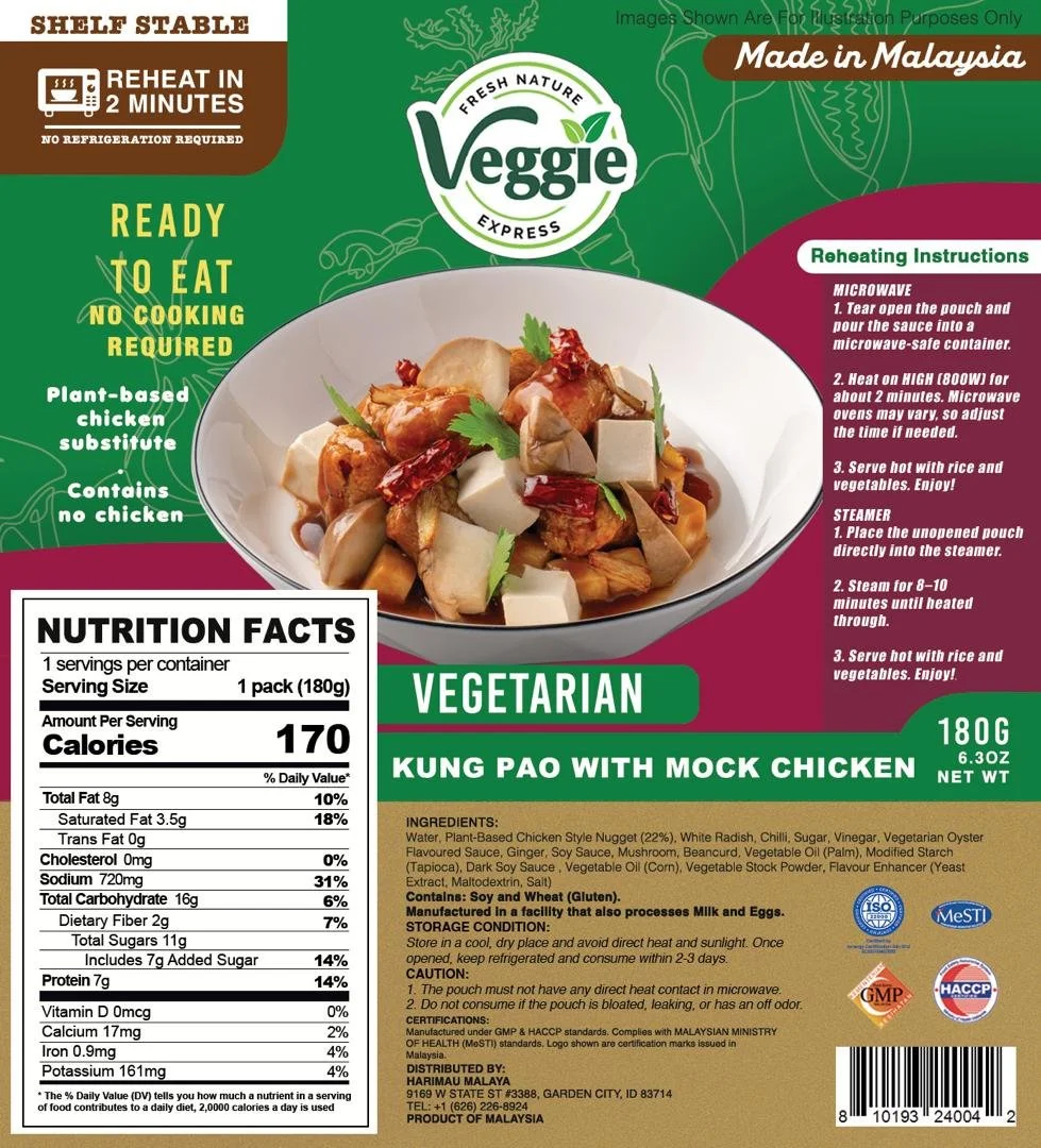 Kung Pao Mock Chicken