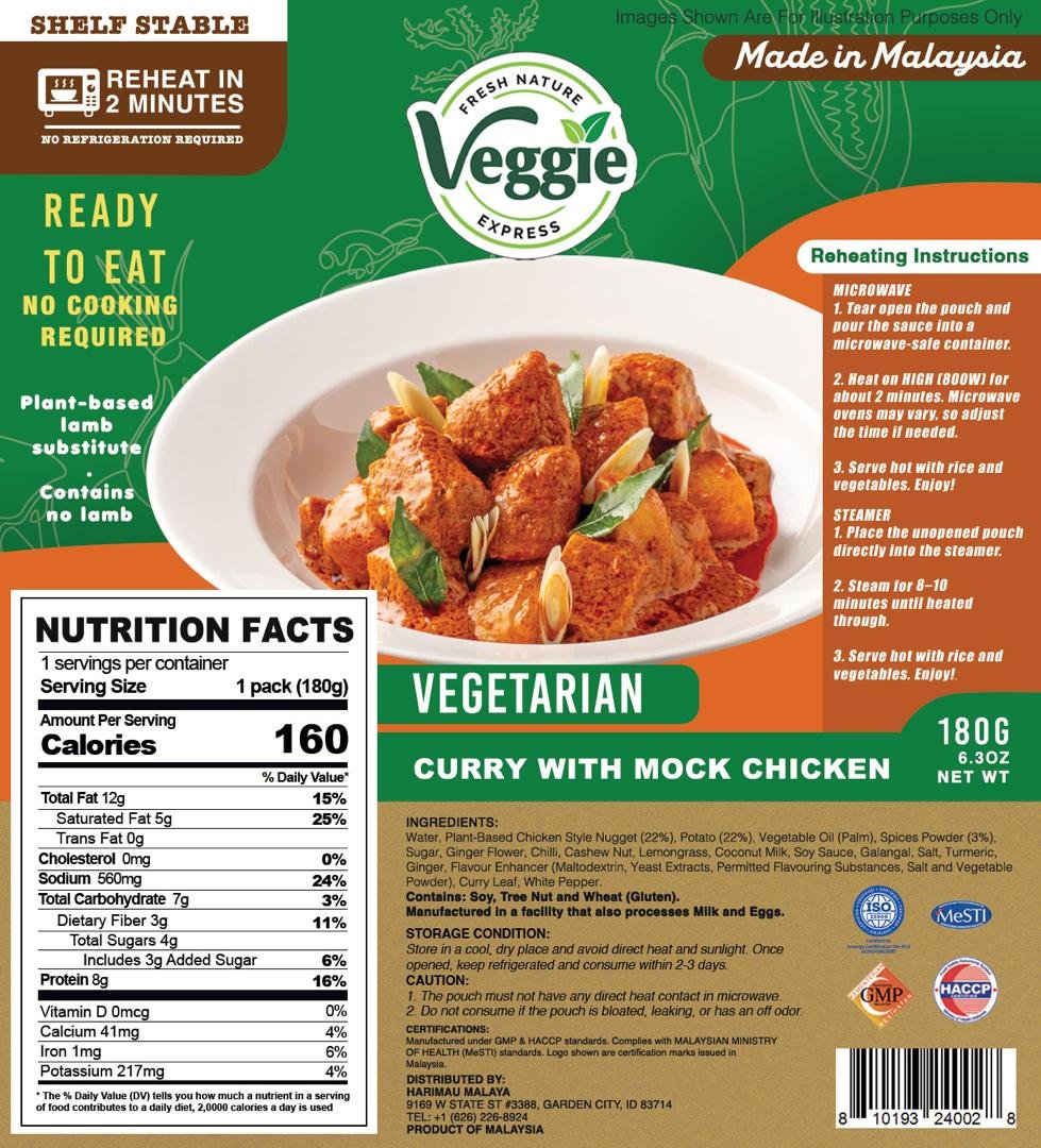 Curry Mock Chicken