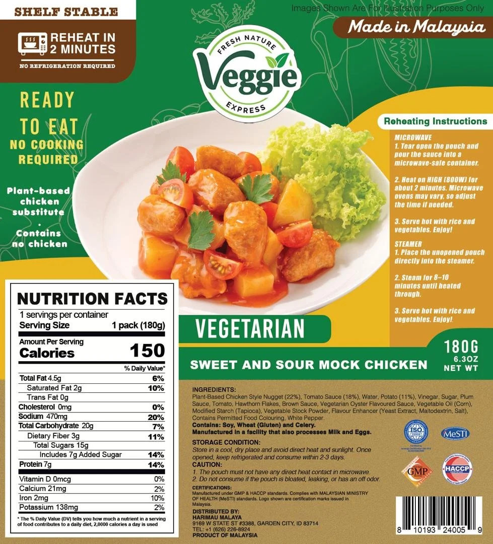 Sweet & Sour Mock Chicken