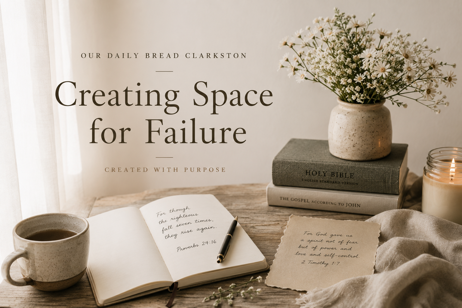 Creating Space For Failure