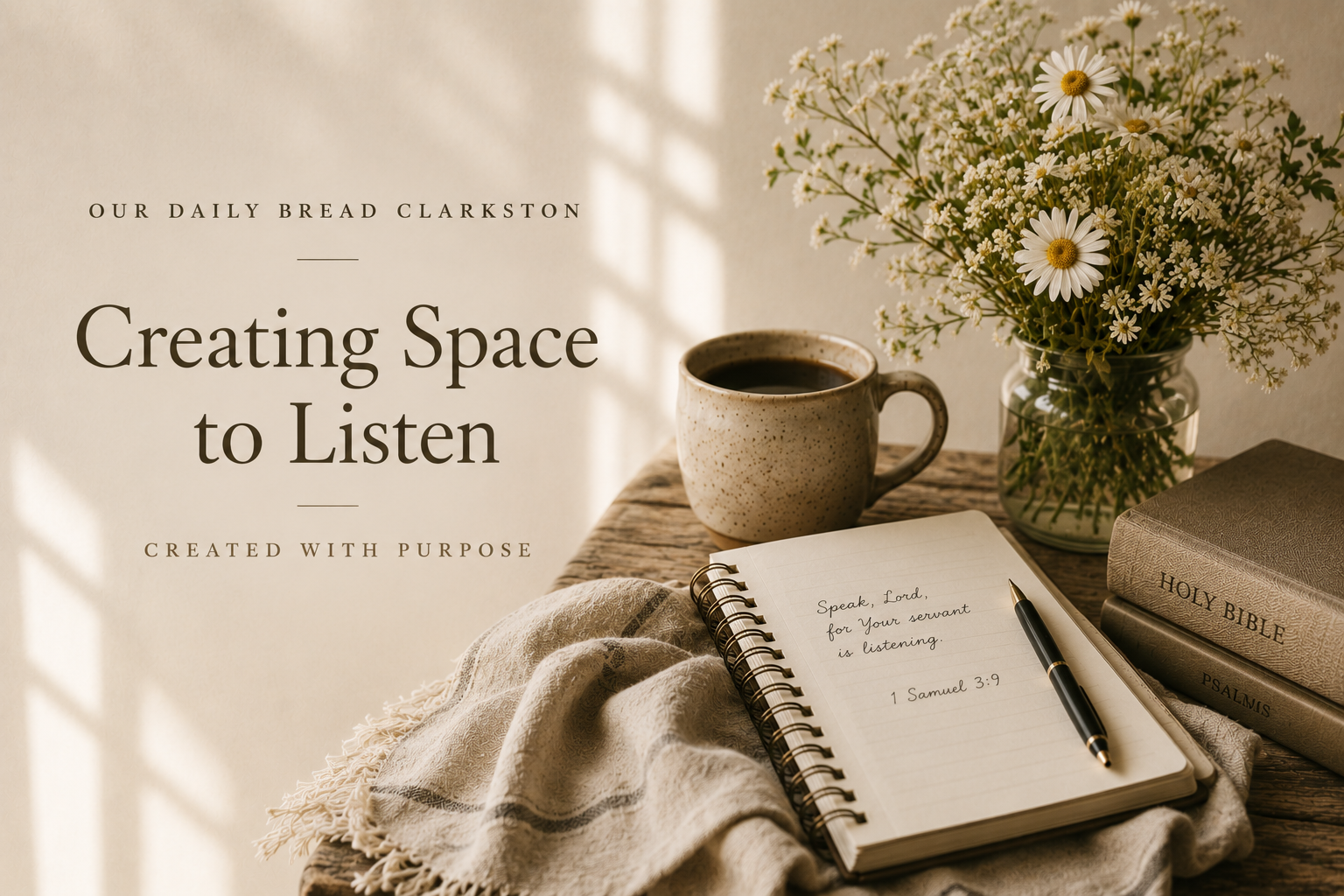 Creating Space To Listen