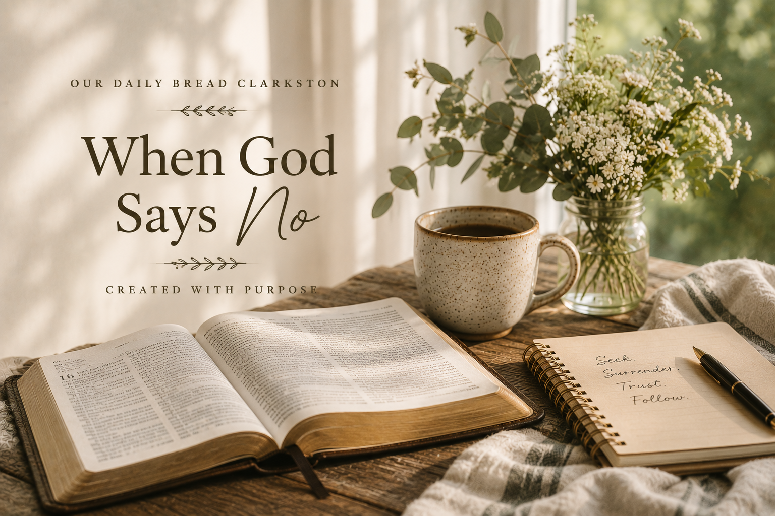 When God Says No