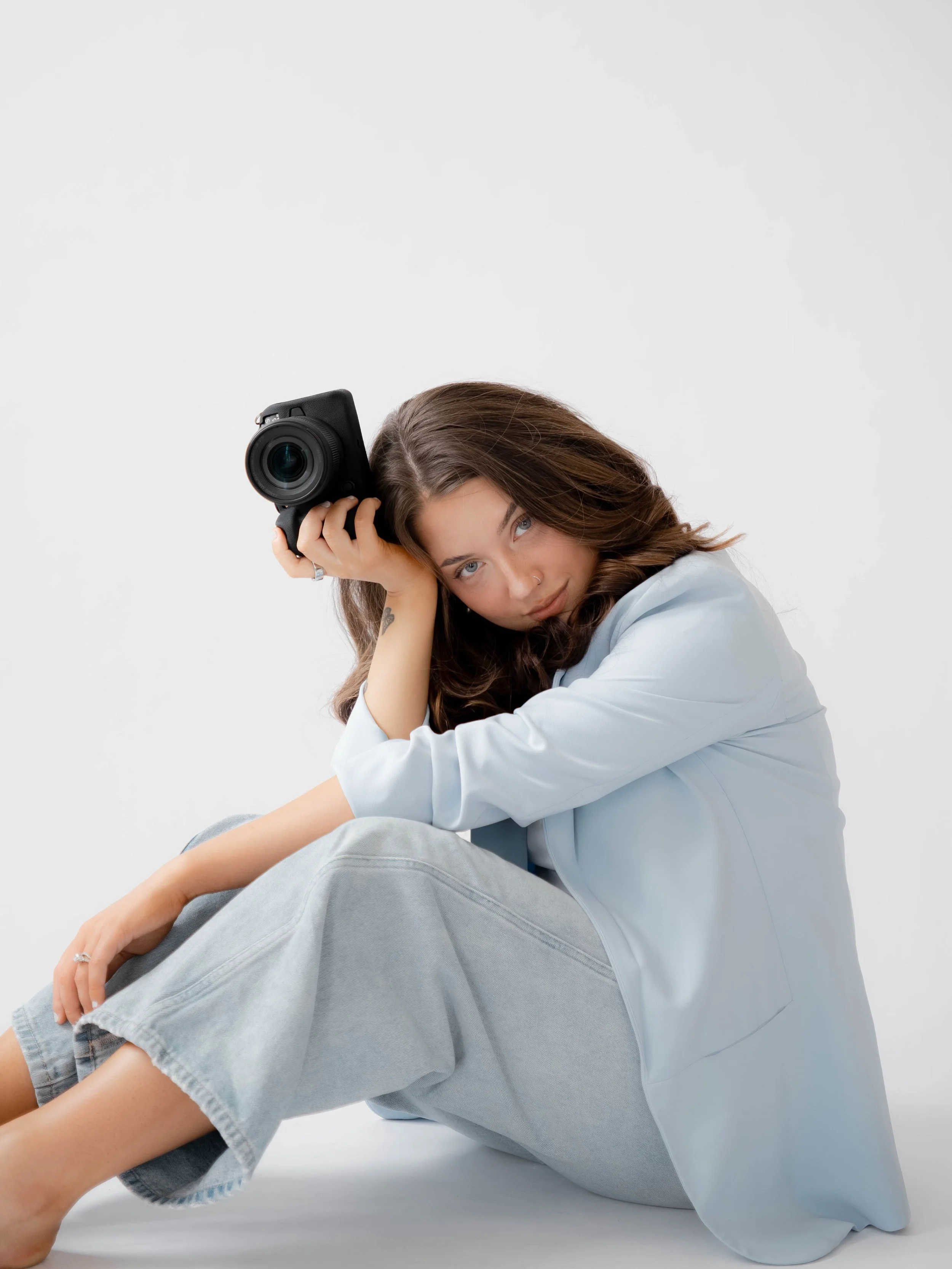 So long overdue, and in blue ;) 

A new chapter deserves to be documented, and I couldn&rsquo;t think of a better way to begin than with these beautiful photos taken by my dear friend, @racheljared._ 

If you&rsquo;re new here, Hiiiiiiii!

I&rsquo;m 
