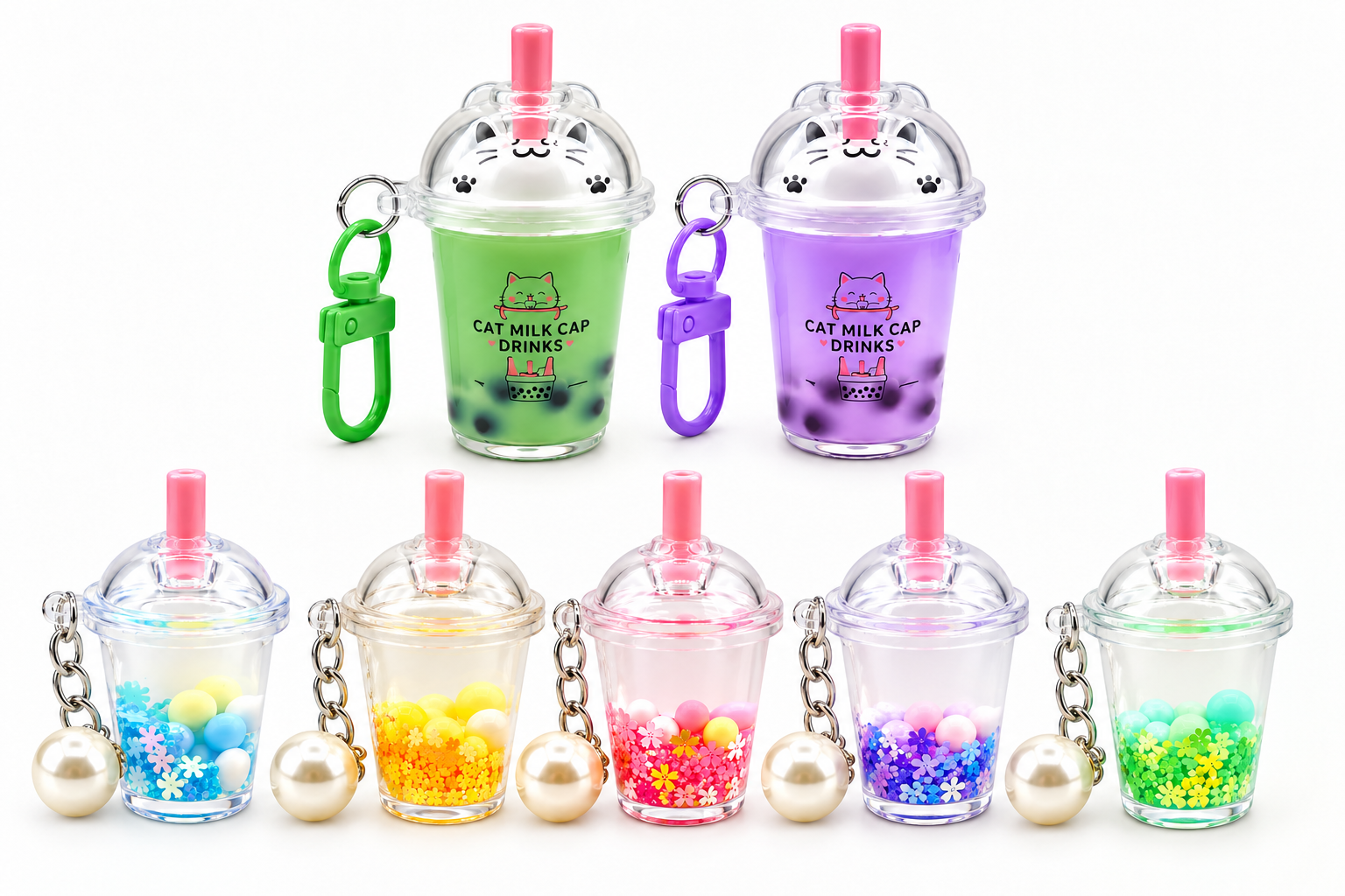 Pastel Bubble Tea Keychain Collection.png