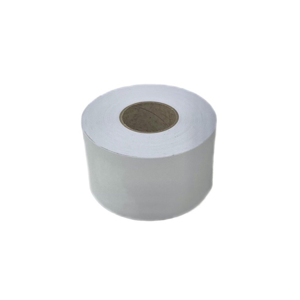 White Linerless Thermal Sticky Receipt Label Rolls — TeaOvation