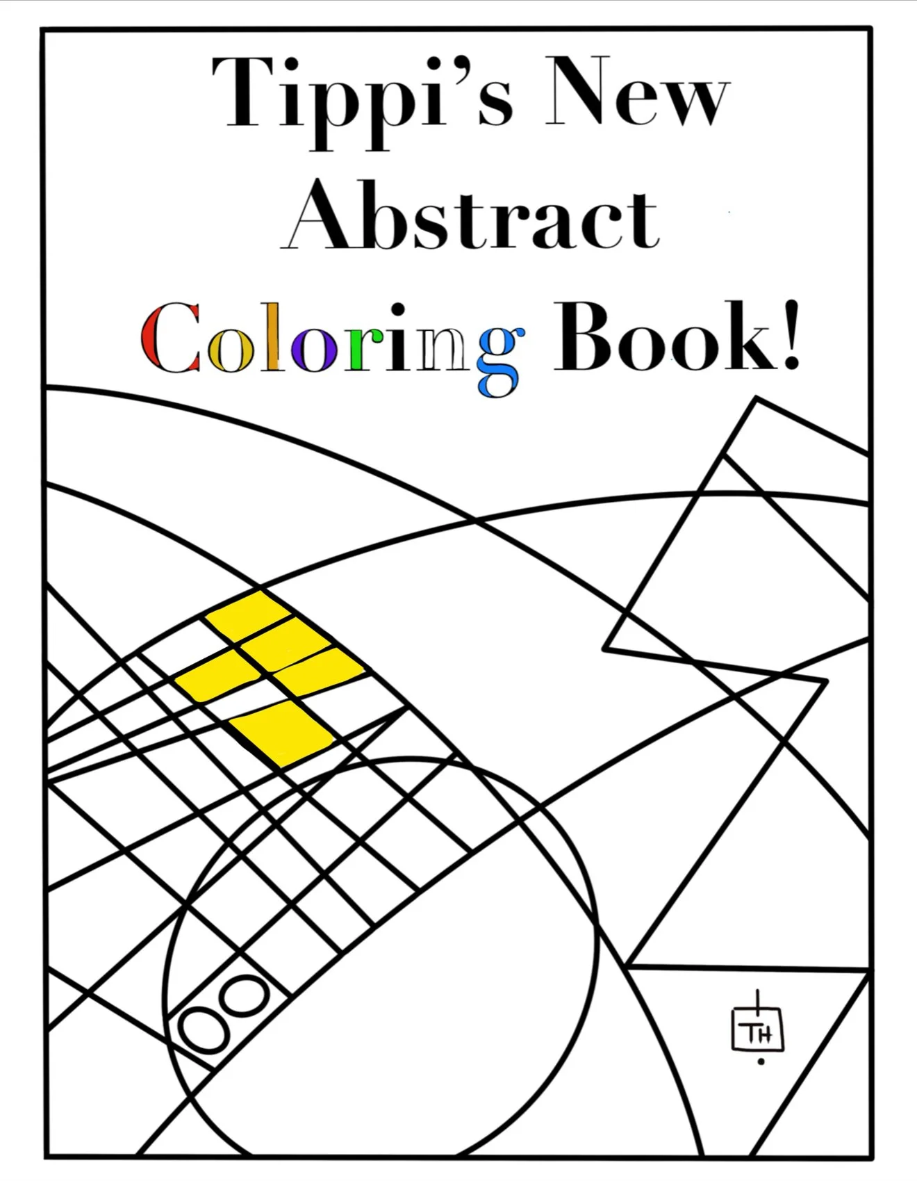 Tippi's New Abstract Art Coloring Book!