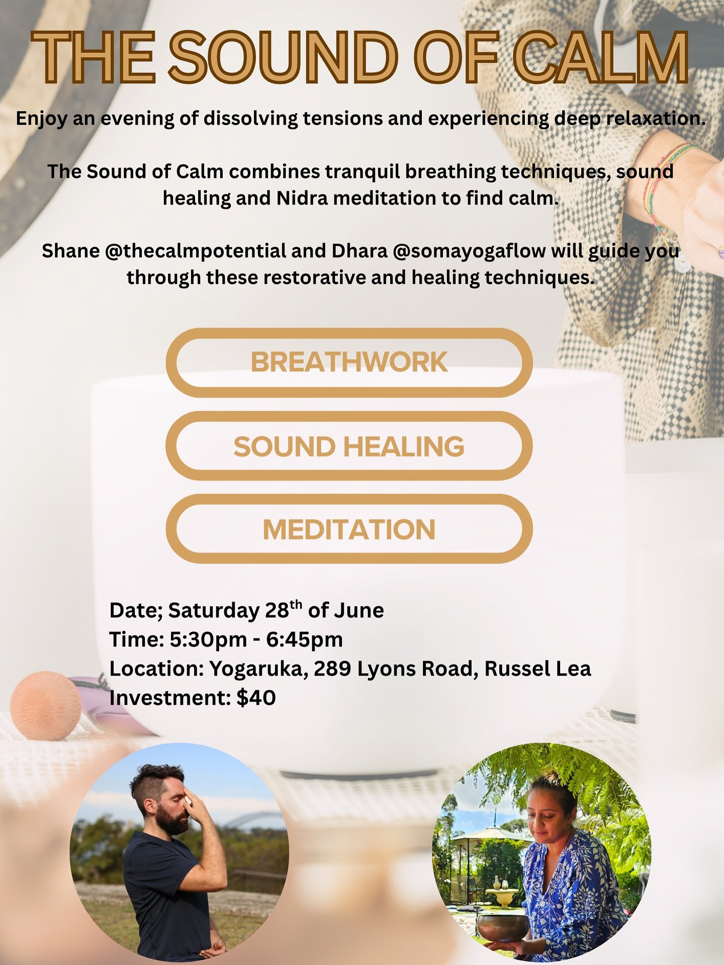 Fell the warm and relaxation by the fire at Yogaruka tonight.

Last few tickets available through link in Bio

#soundbath #meditation #meditateinsydney #drummoyne #fivedock
