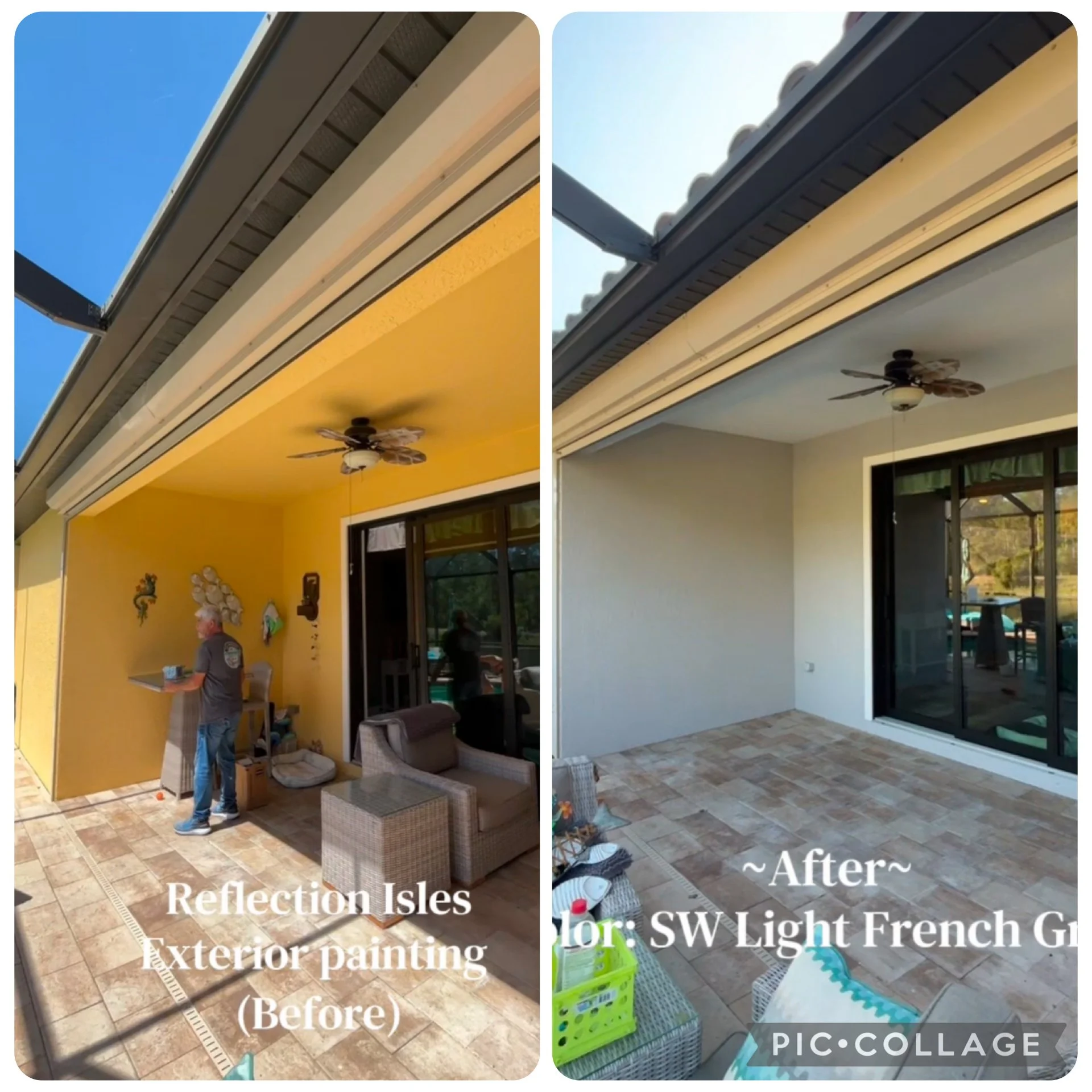 Reflection Isles - Exterior painting