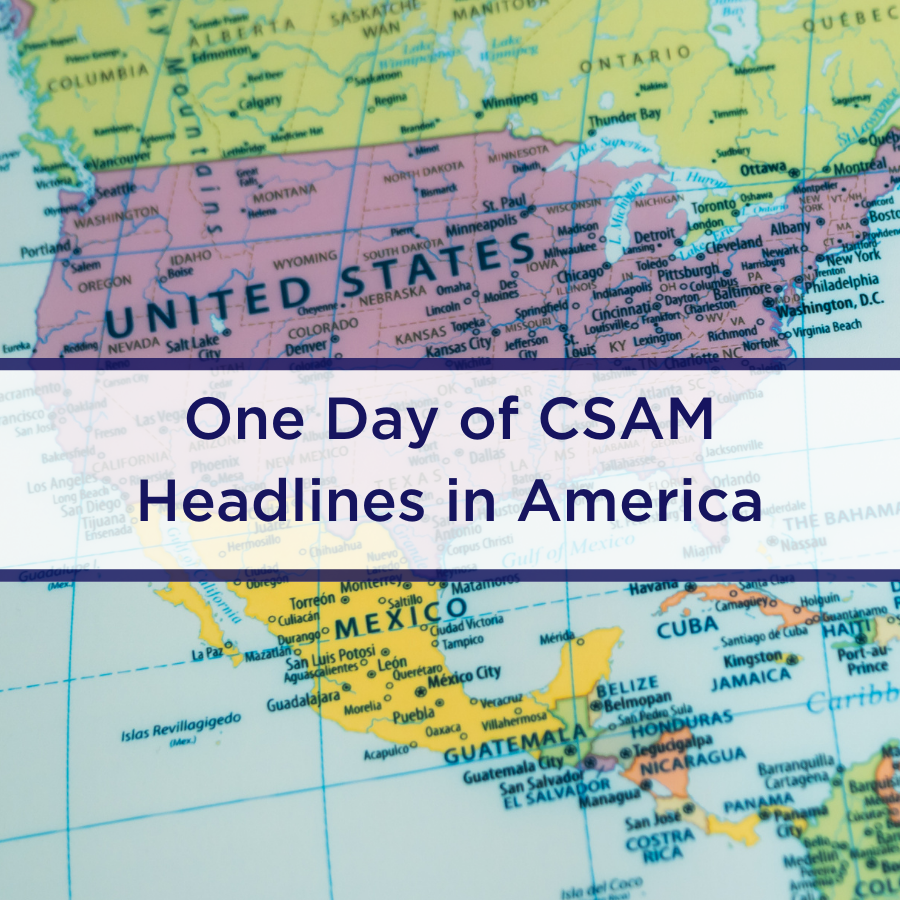 One Day of CSAM Headlines in America