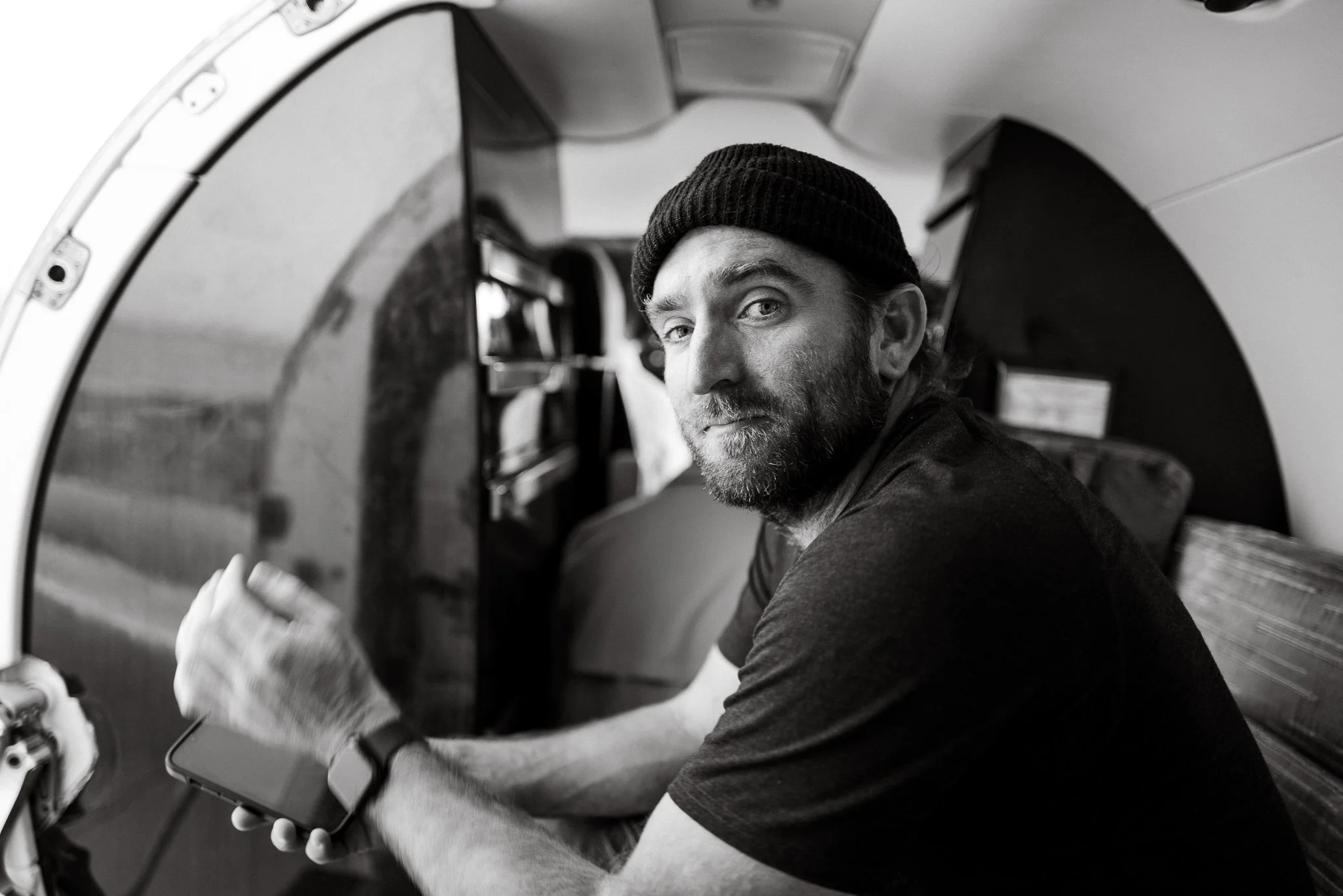  SHOTOVER Technician Kevin Denning fixing to flip me the bird. 