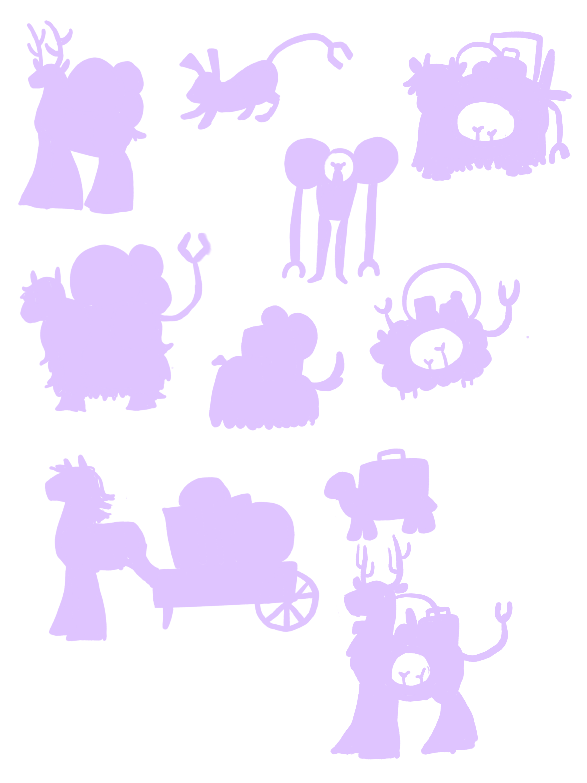 Initial notans for cyber pet