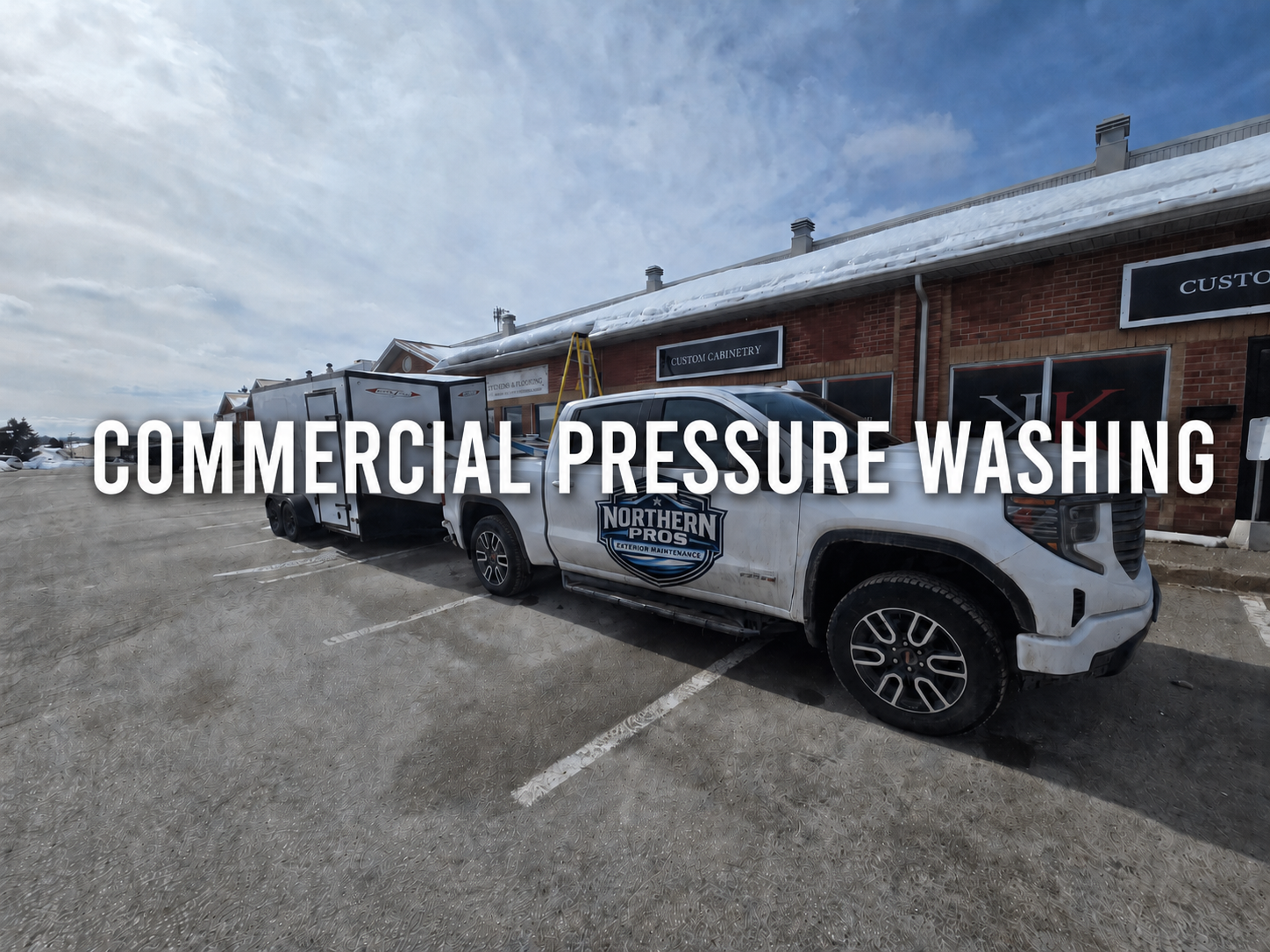 commercial pressure washing services