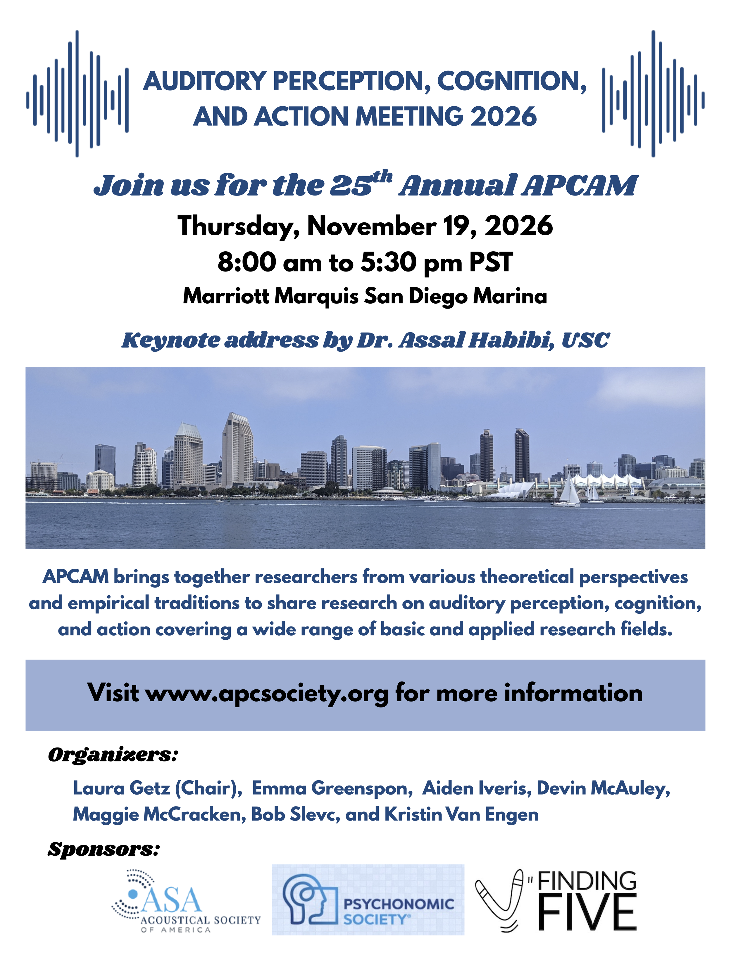 Auditory Perception, Cognition and Action Meeting