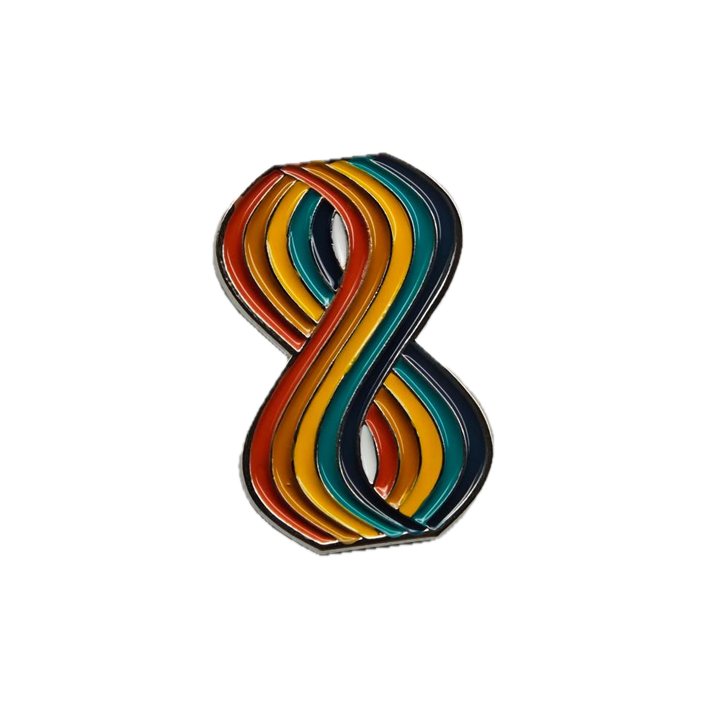 Neurodivergent Infinity Pin