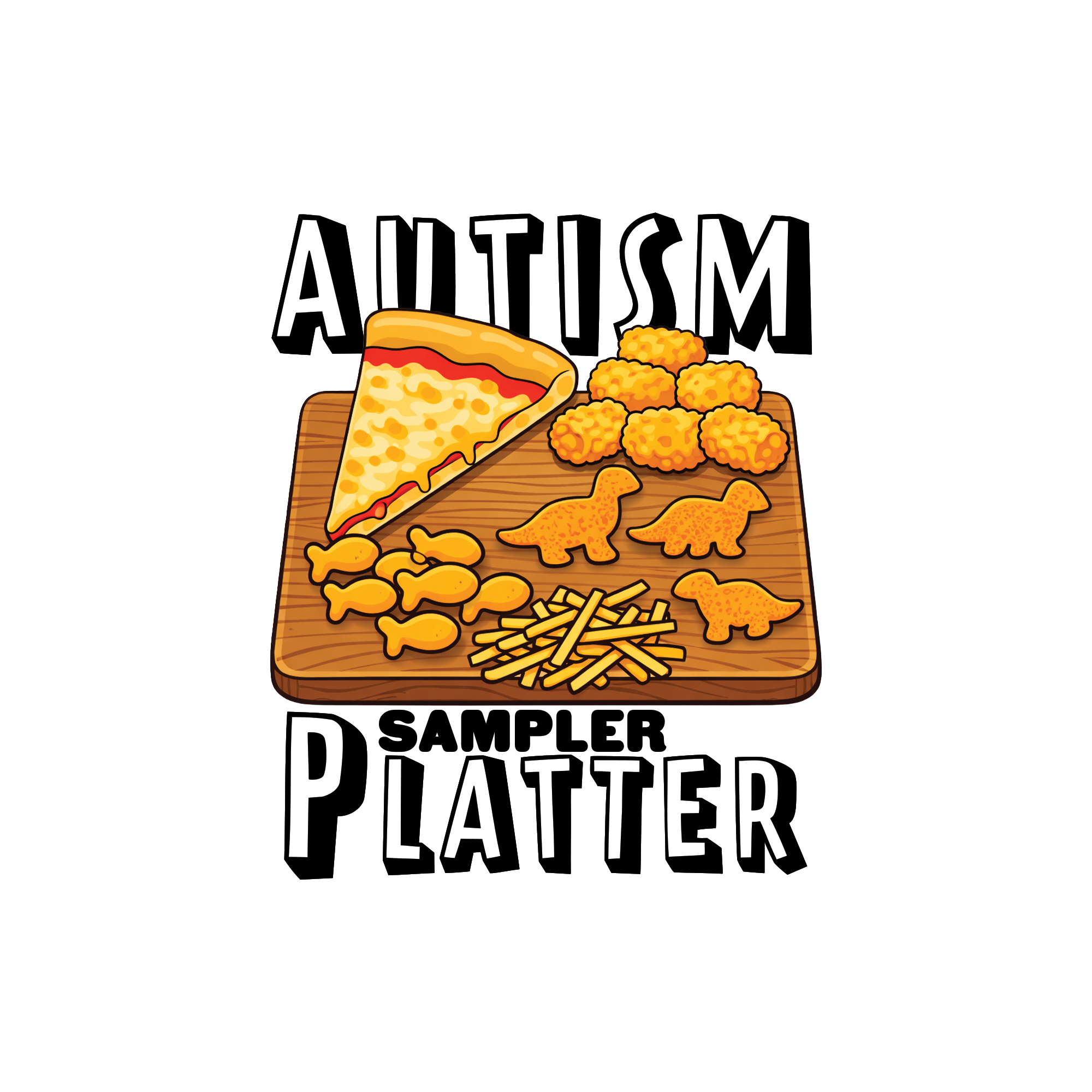 Sampler Platter - Sticker