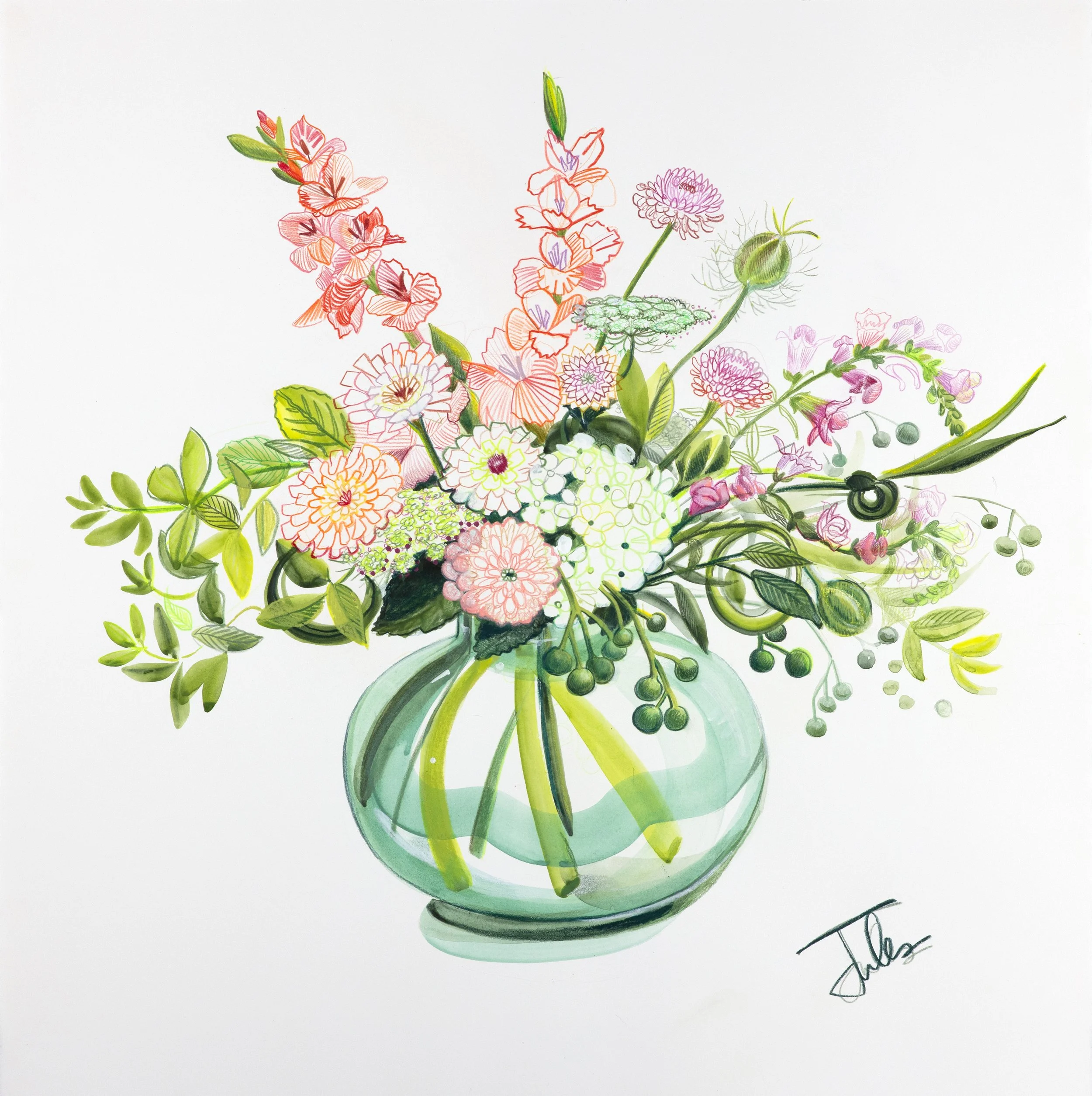 Where the Flowers Lead: HAFNER FLORIST ARRANGEMENT # 15, VERSION 2 Jules Webster