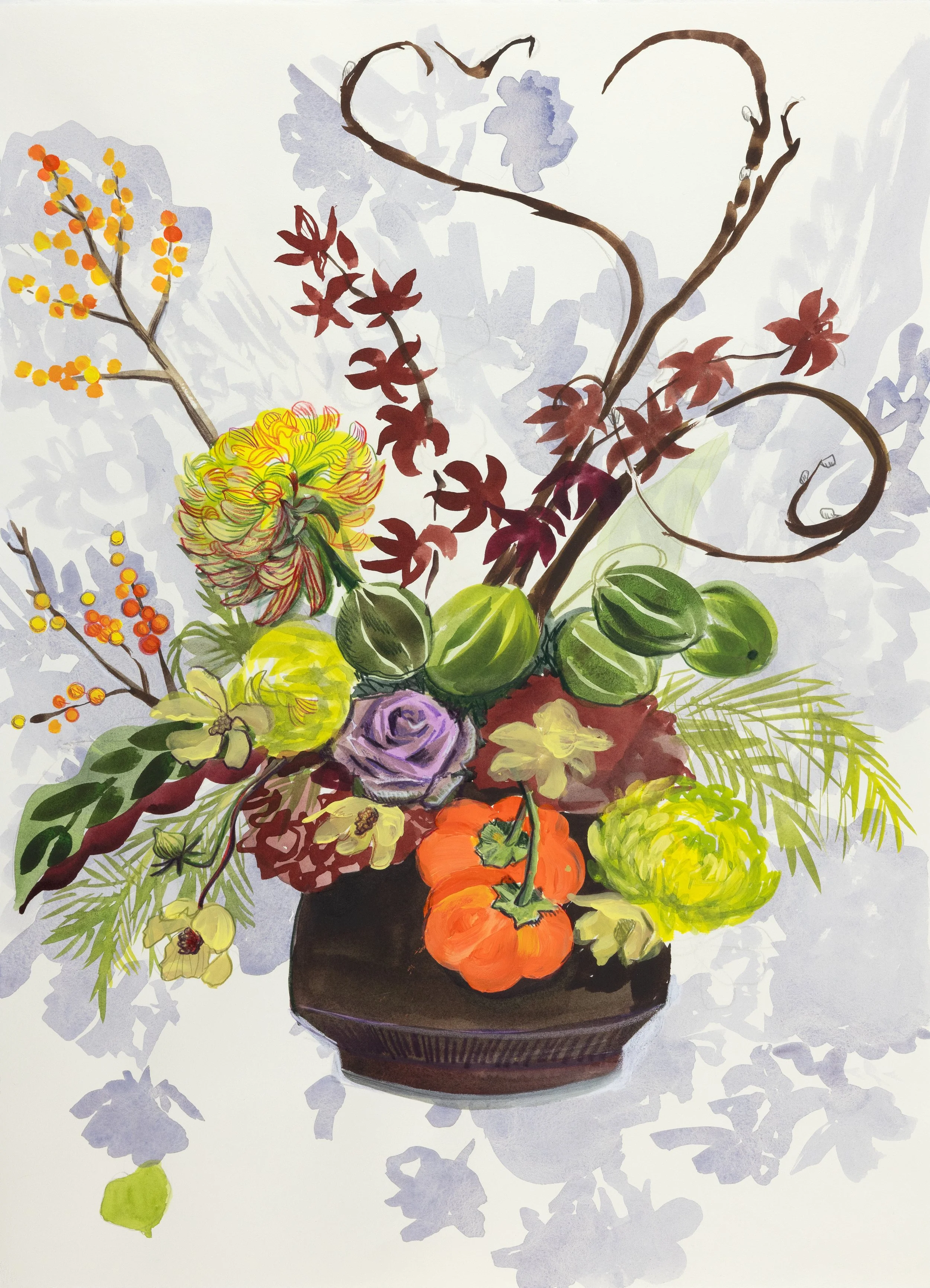 Where the Flowers Lead: HAFNER FLORIST ARRANGEMENT # 7, VERSION 4 by Jules Webster