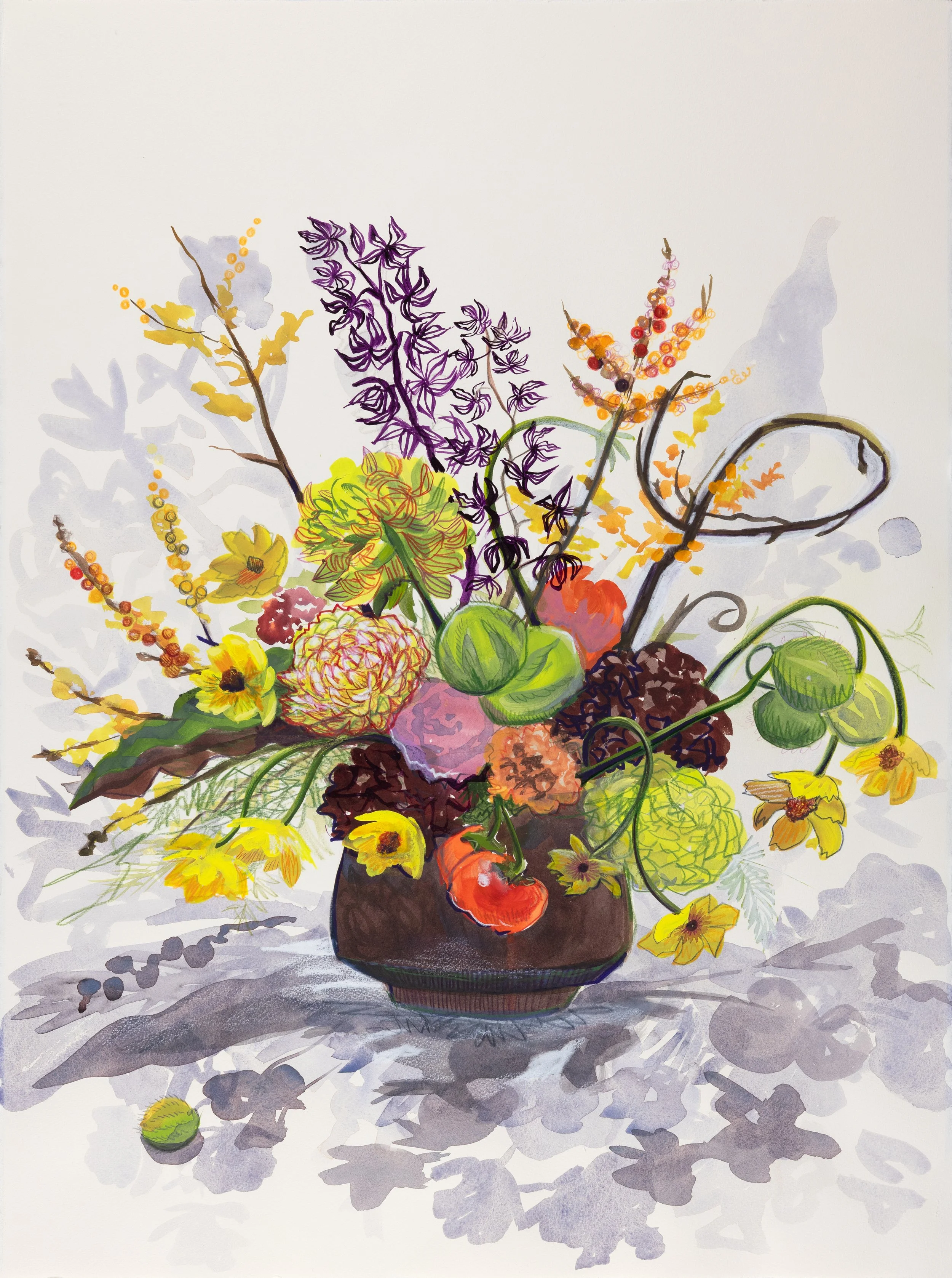 Where the Flowers Lead: HAFNER FLORIST ARRANGEMENT # 7, VERSION 5 Jules Webster