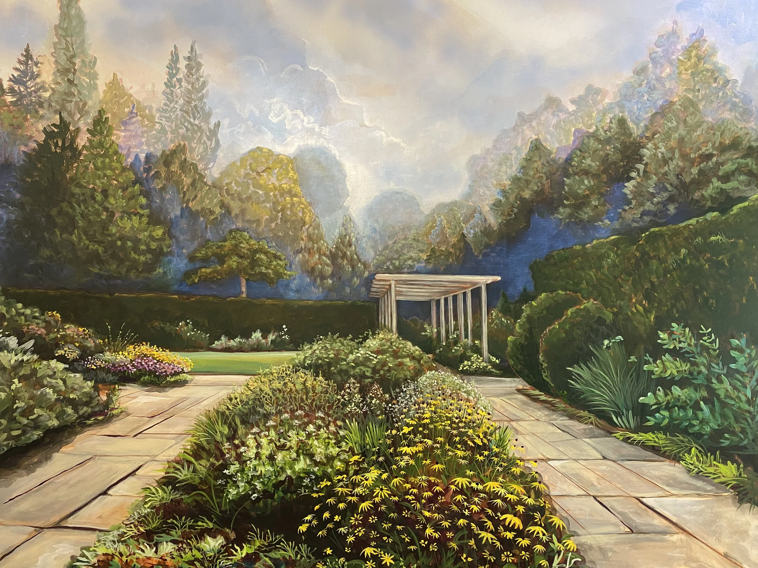 Where the Flowers Lead Post Cards by Jules Webster