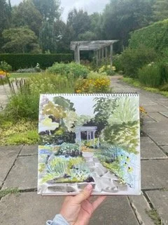 Drawing and Painting in the Garden with Jules: August 22 | 10am - 1pm