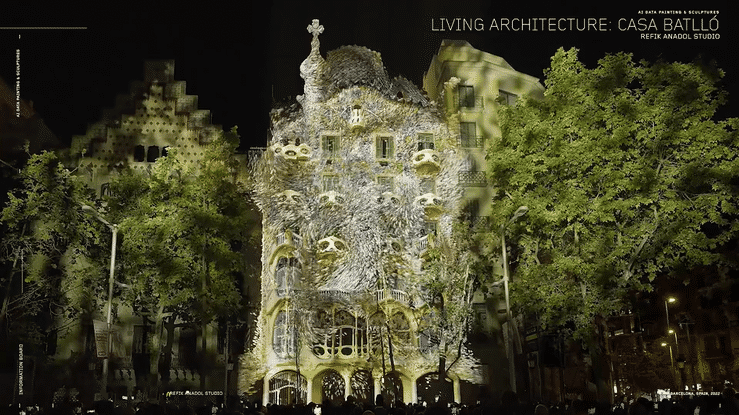 REFIK ANADOL AND MIRA LANE, google Dialogues talking about AI