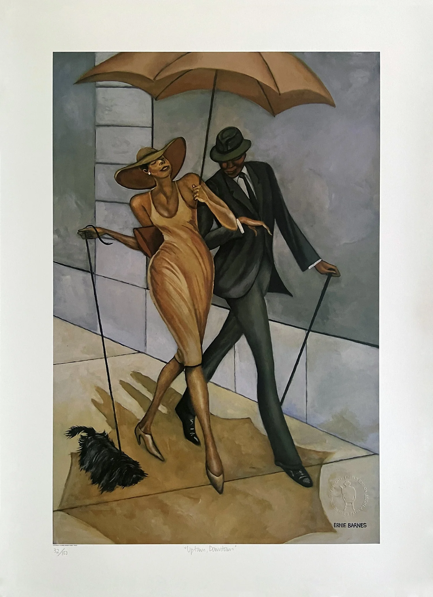 UPTOWN, DOWNTOWN — Ernie Barnes Official