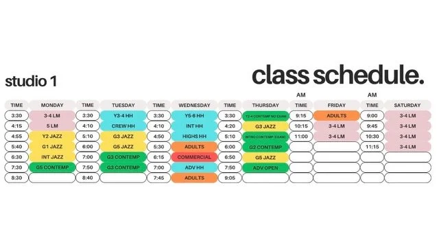Our 2026 Timetable is now live!✨
Enrolments are OPEN and spaces are filling up fast&hellip; Head to our website for more information and to register for 2026. 

We can&rsquo;t wait to dance with you all! 2026 is shaping up to be our best and biggest 