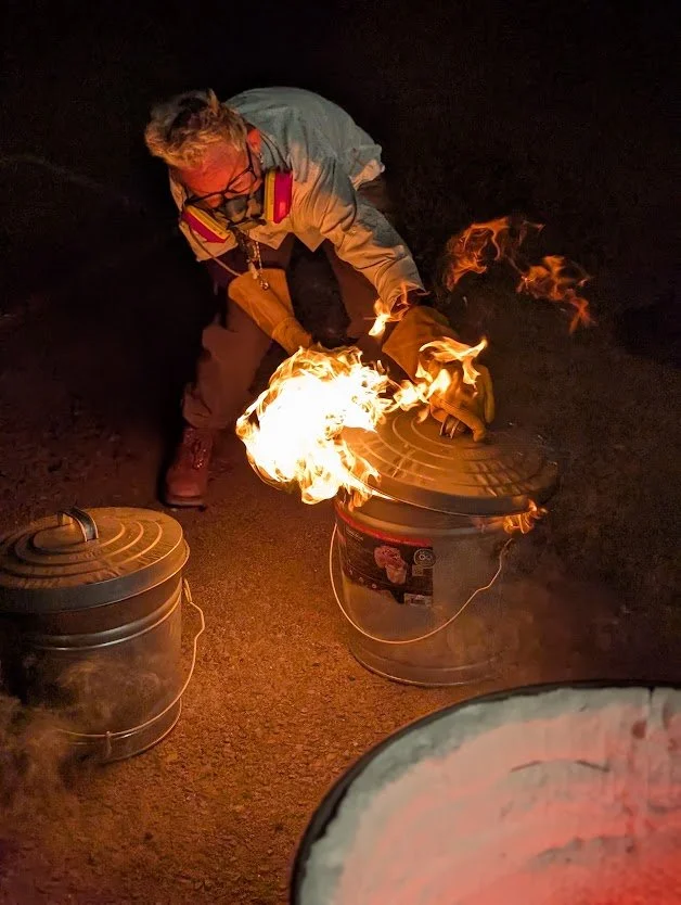 February Raku Firing