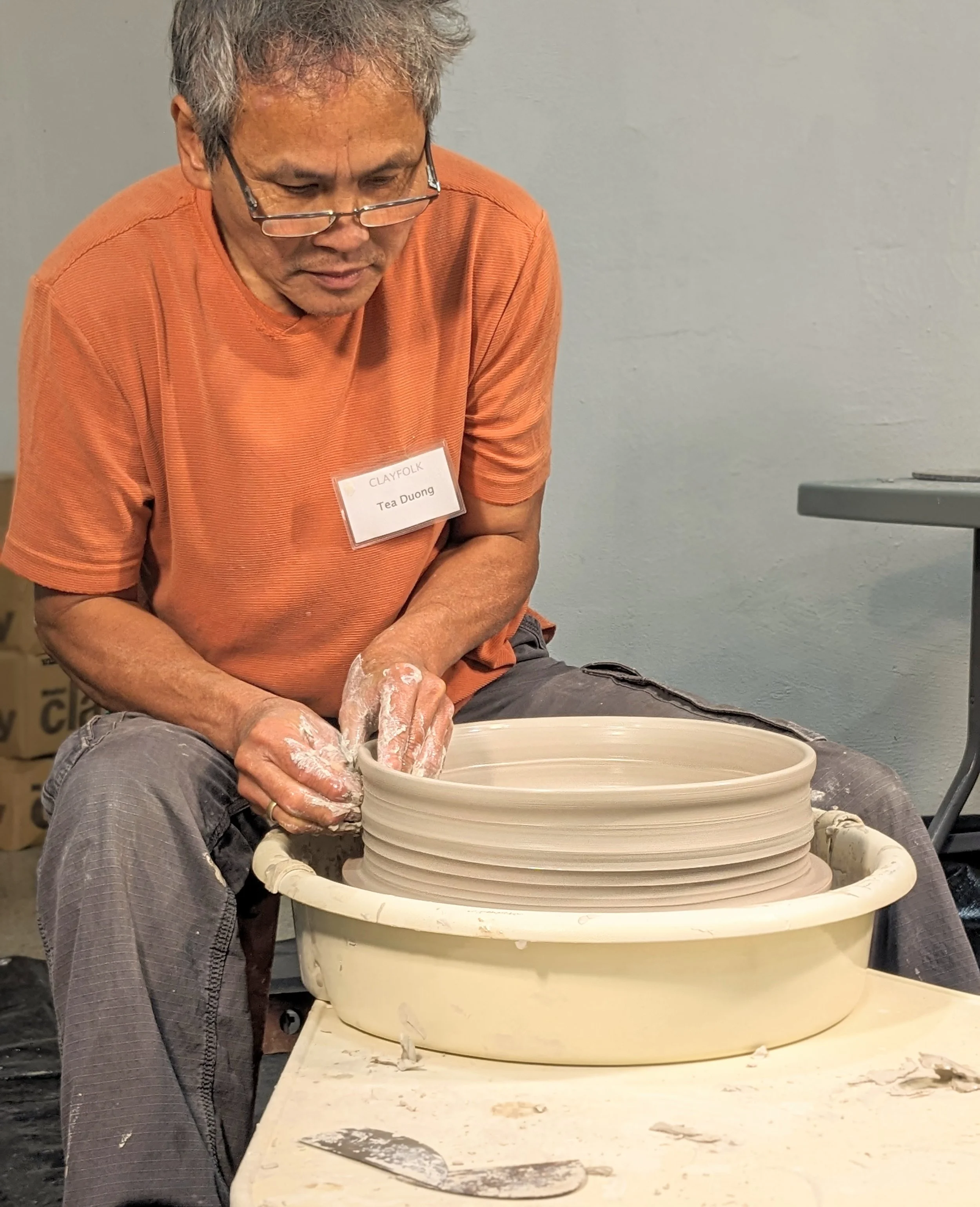 Push Clay with Tea Duong
