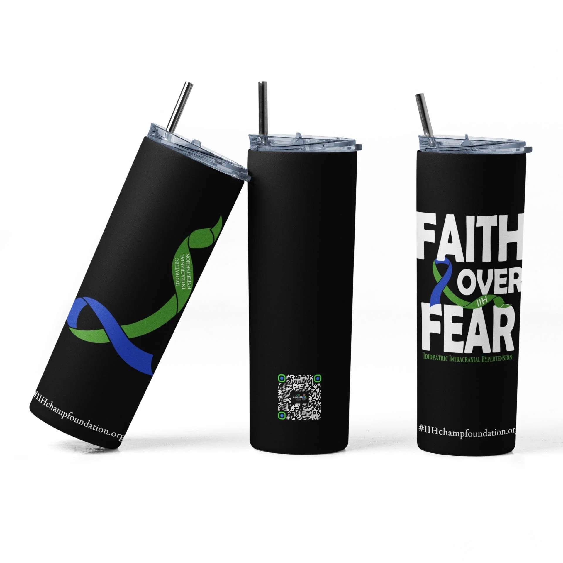IIH Faith Over Fear Brick Tumbler