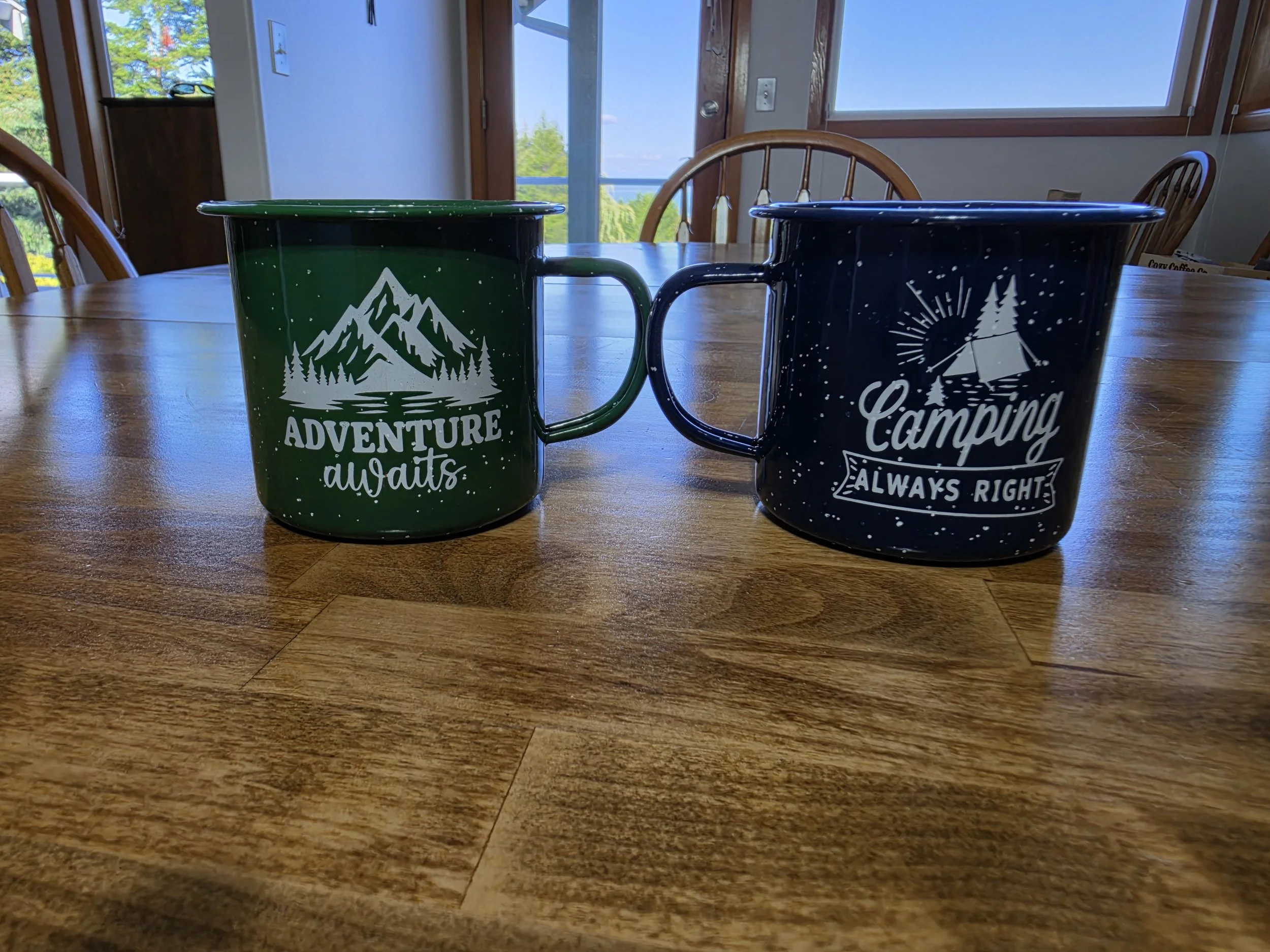 Campfire Chronicles Enamel Mug Set