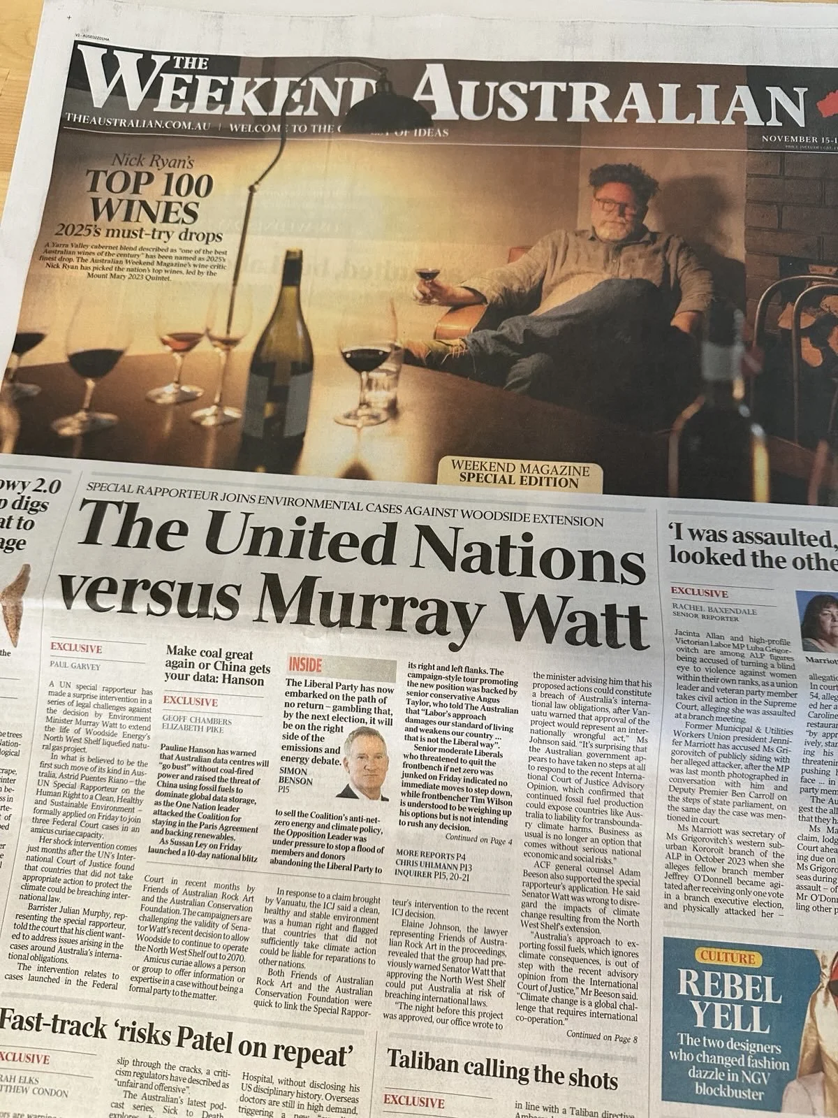 The United Nations versus Murray Watt - The Australian