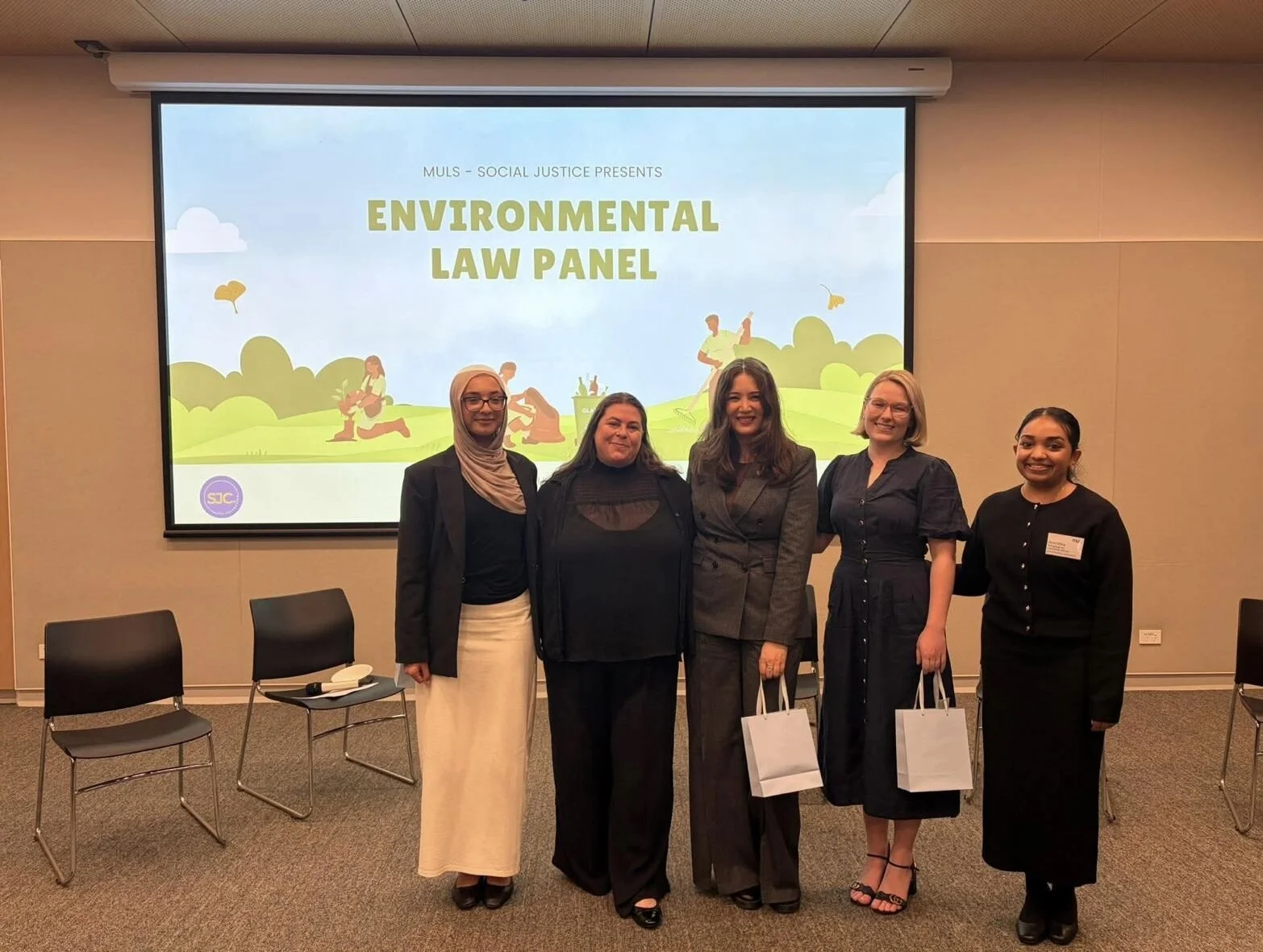 Elaine Johnson Macquarie University environmental law panel
