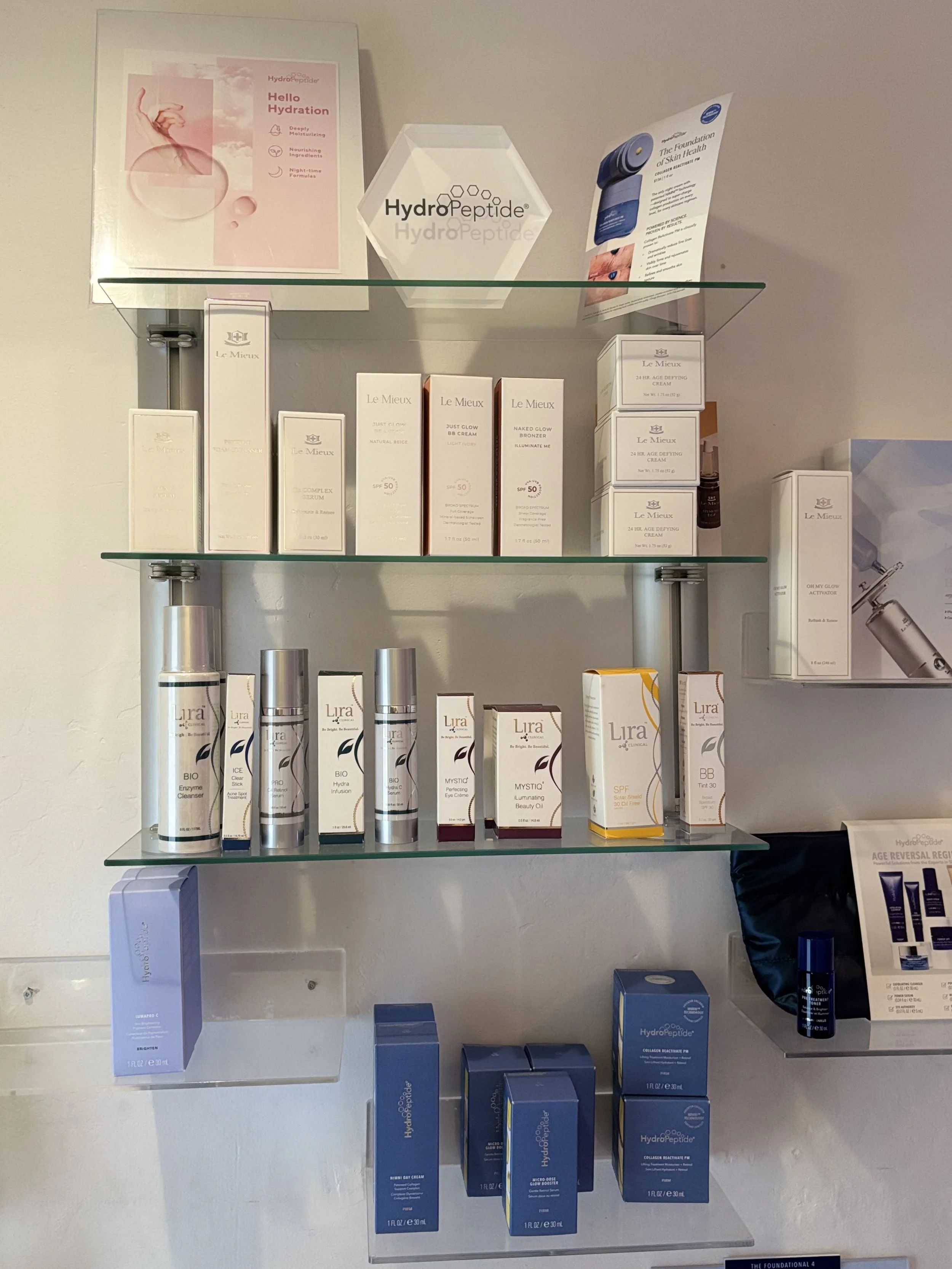 Skin care available at Serene Wellness & Skin Care