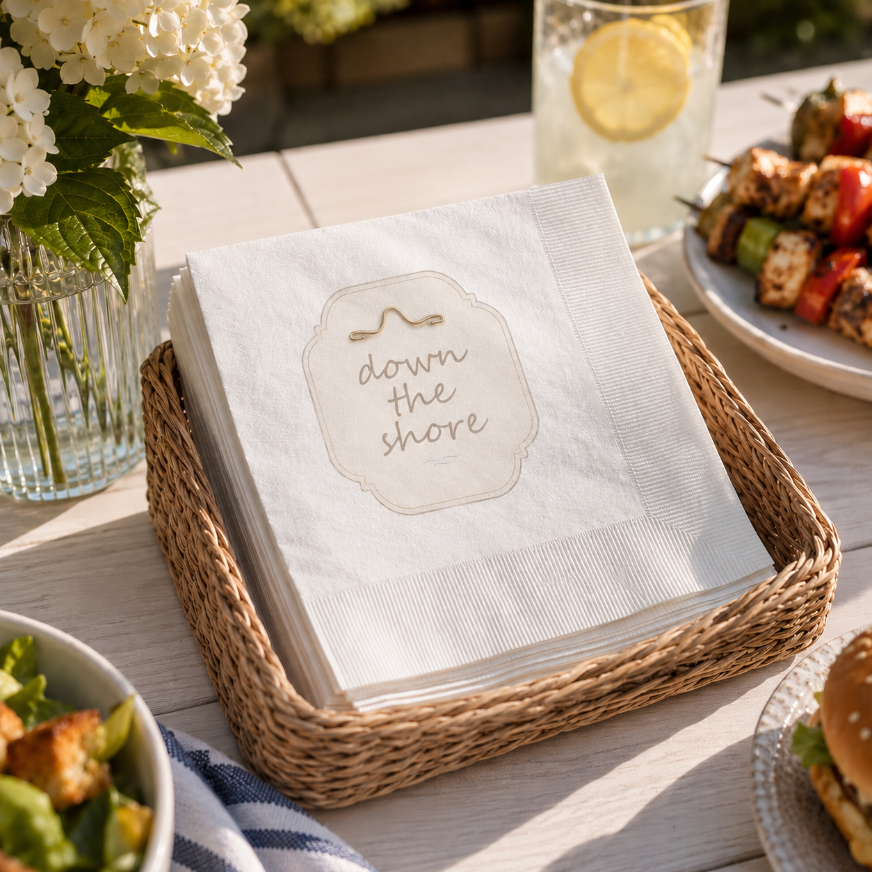 Down the Shore Beverage Napkins