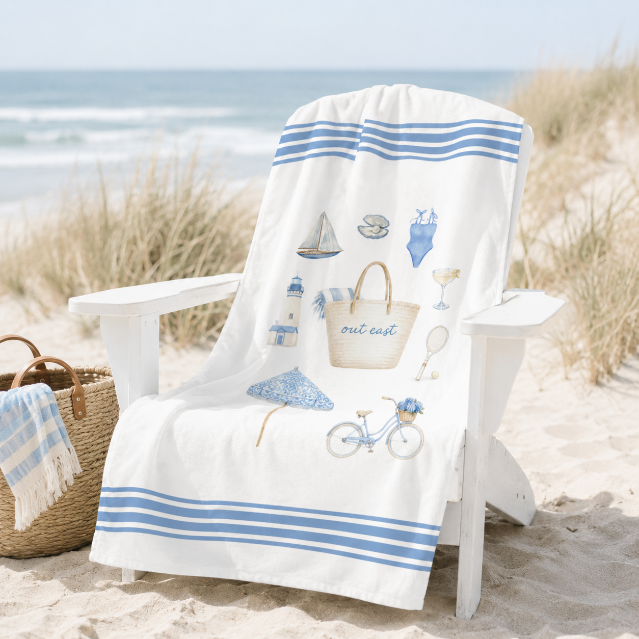 Out East Beach Towel