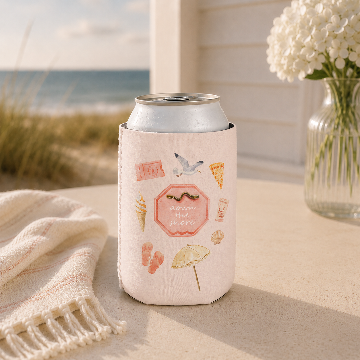 Down the Shore Can Cooler