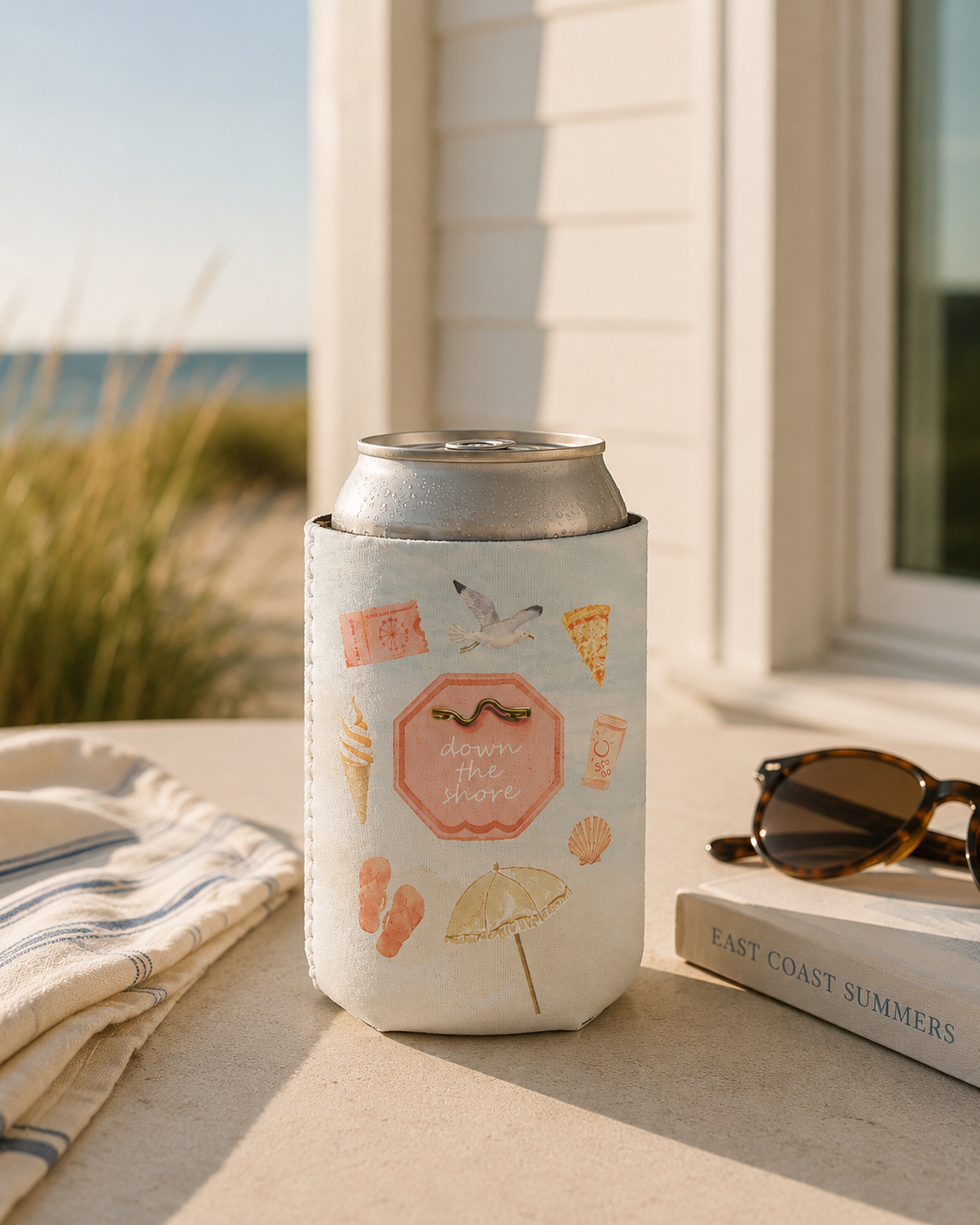 Down the Shore Can Cooler