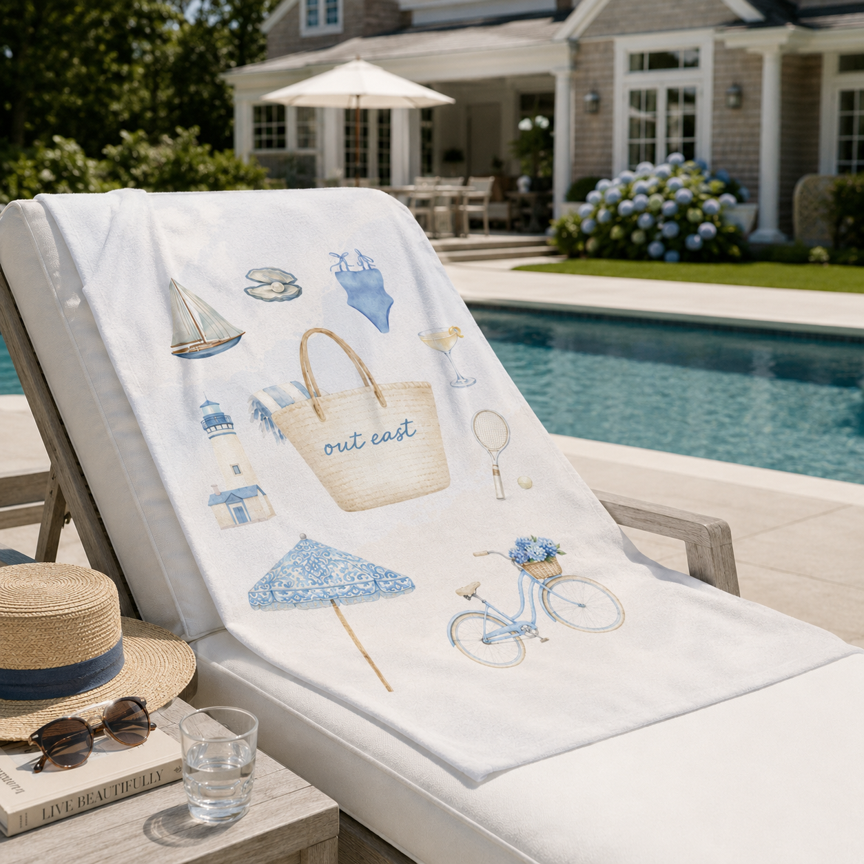 Out East Beach Towel