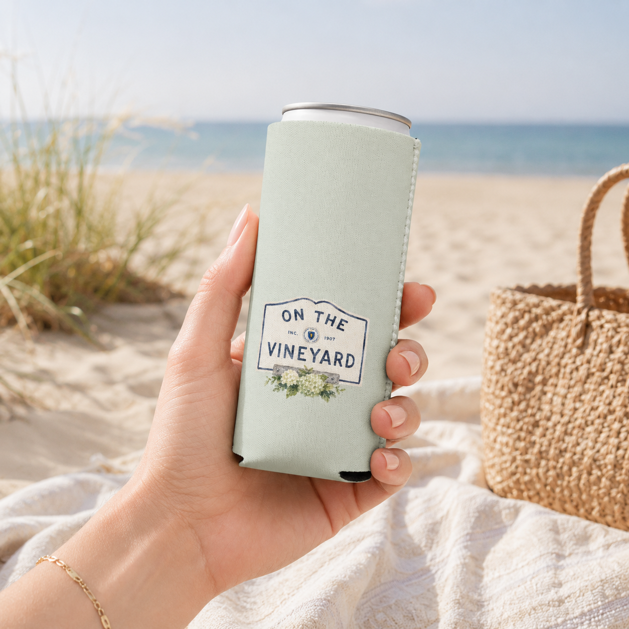 On the Vineyard Can Coozie