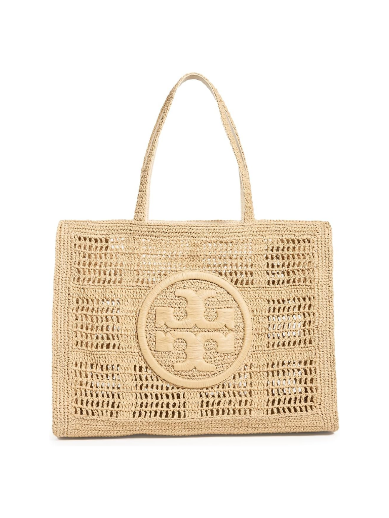 Tory Burch Women's Ella Hand Crocheted Large Tote
