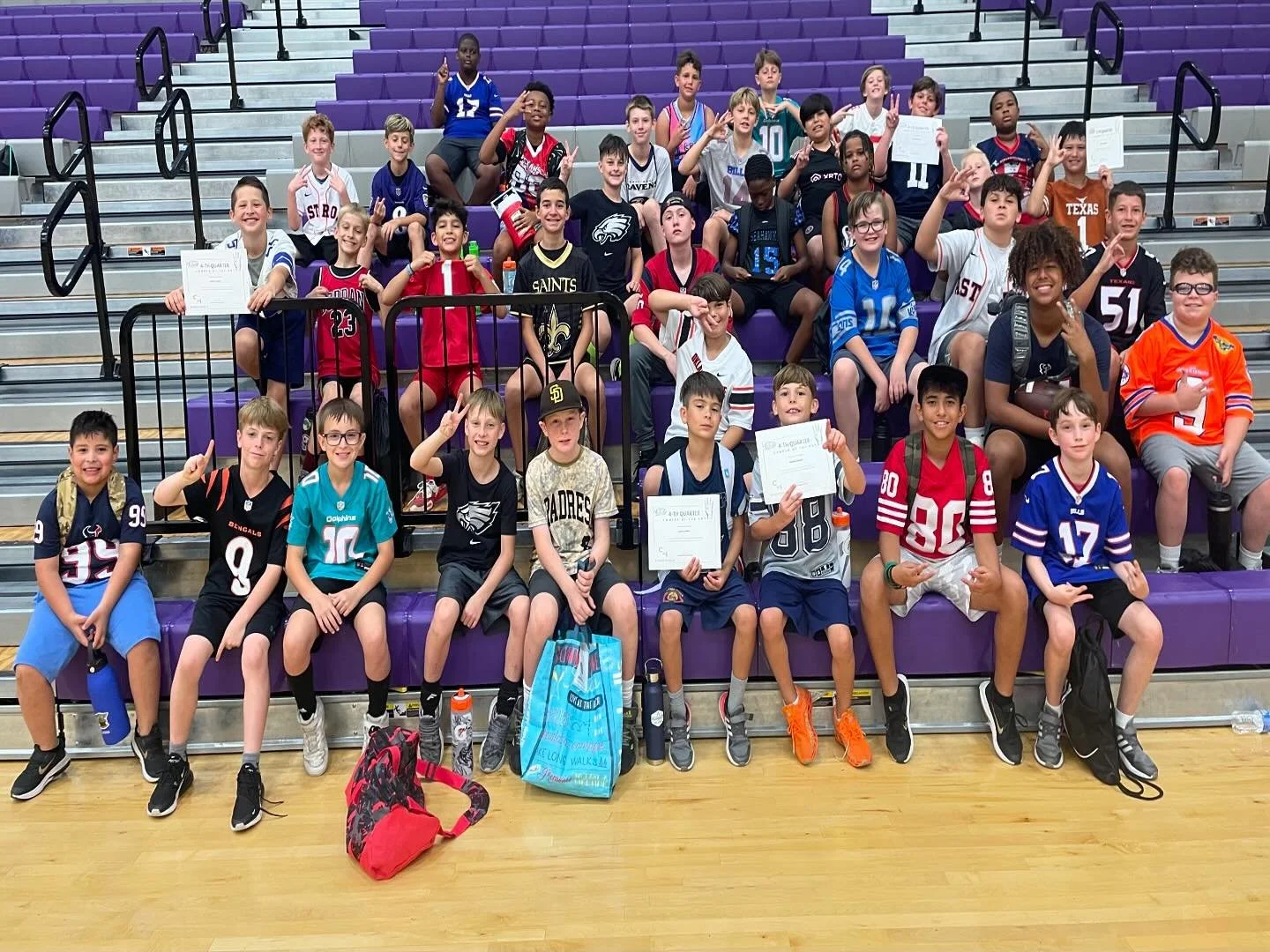 Jersey Day was a hit! 
Day 3 was a huge success!