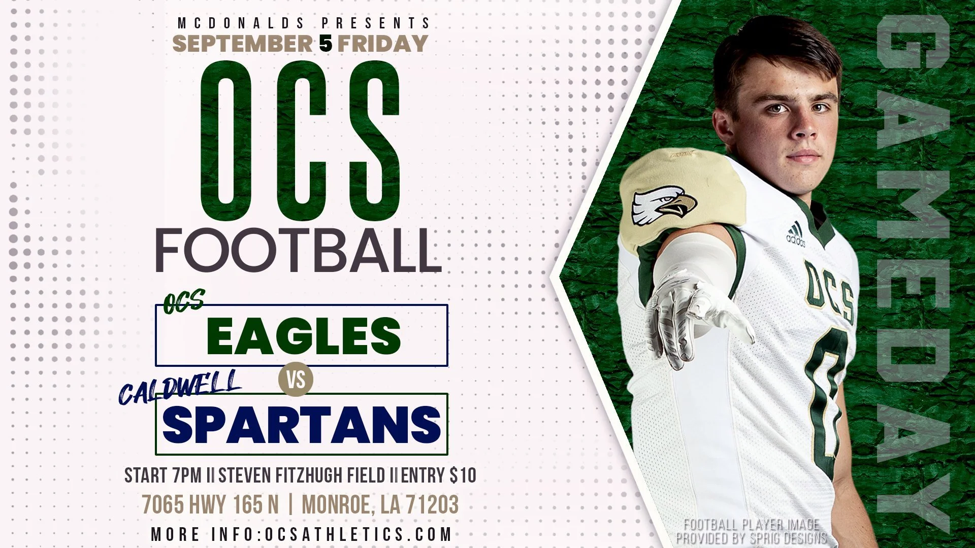 OCS vs Caldwell Parish - Week 1