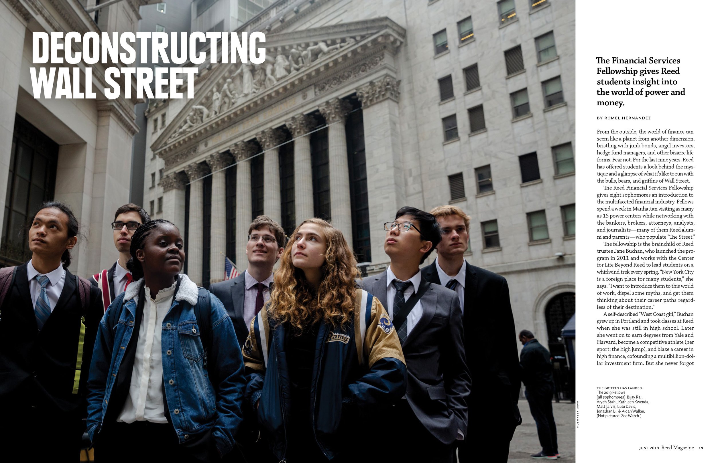 editorial art direction and design; collaboration with photographer Matt Abramson