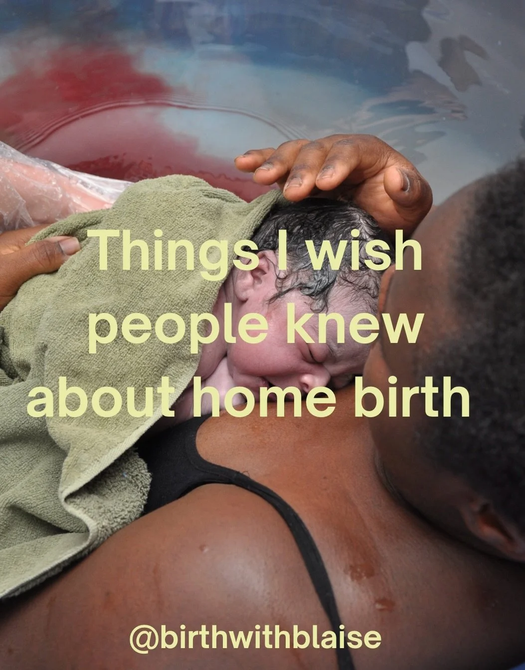 There&rsquo;s a power in giving birth in the space that&rsquo;s yours. 🏡

☮️No fluorescent lights. No hospital gown. No clock on the wall reminding you how long you&rsquo;ve been &ldquo;in labor.&rdquo; Just your bed, your smells, your playlist, you