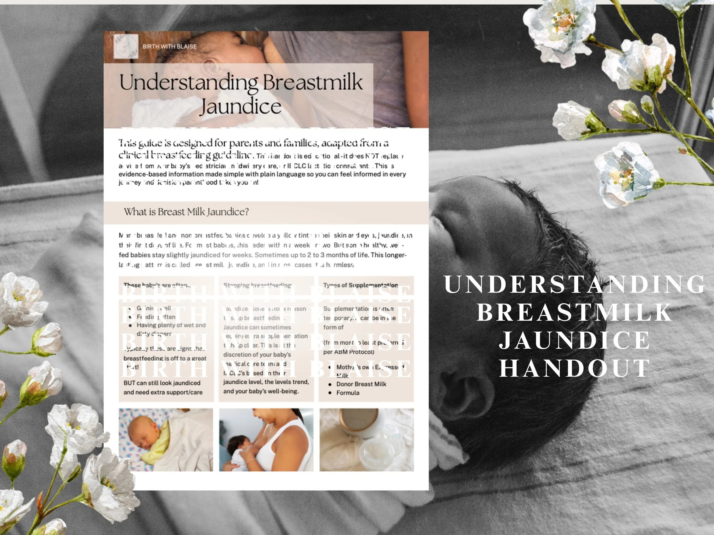 🌟 NEW in the Village Market 🌟
Your baby is jaundiced, and everyone keeps saying different things. Sound familiar? 💛
If your little one's skin has that golden tint and you're wondering, "Is this from breastfeeding? Do I need to stop? Is someth