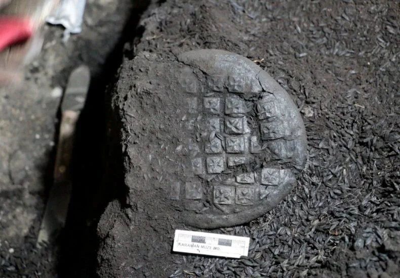 1,300-Year-Old Communion Bread Unearthed in Karaman, Turkey