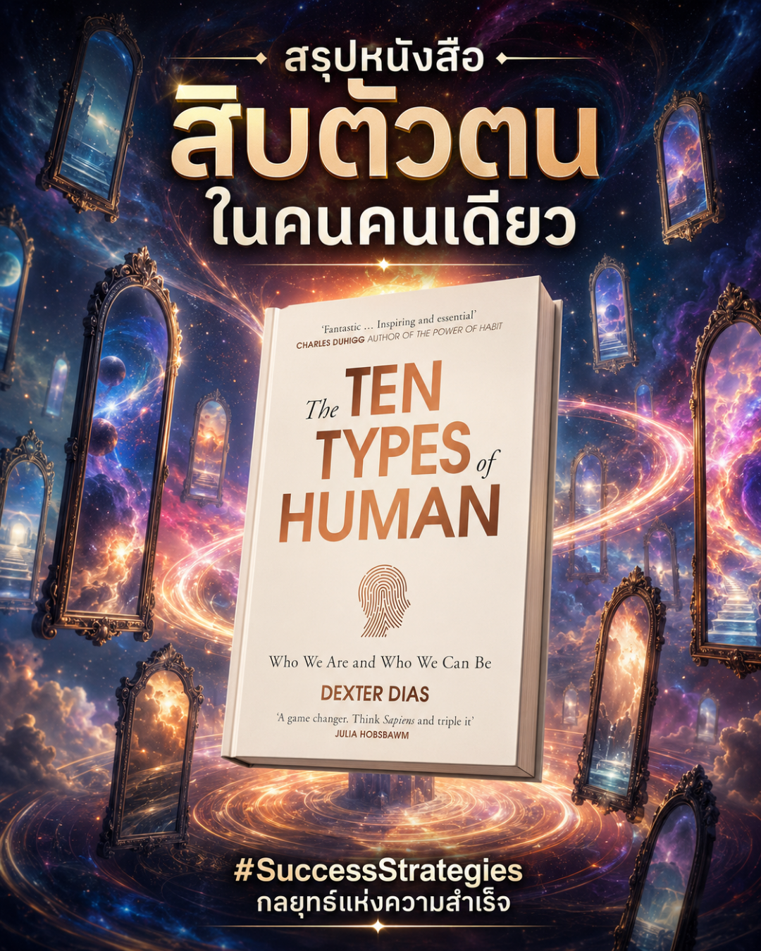 ทำความรู้จัก 10 ตัวตนที่ซ่อนอยู่ในตัวคุณ จากหนังสือ The Ten Types of Human ของ Dexter Dias