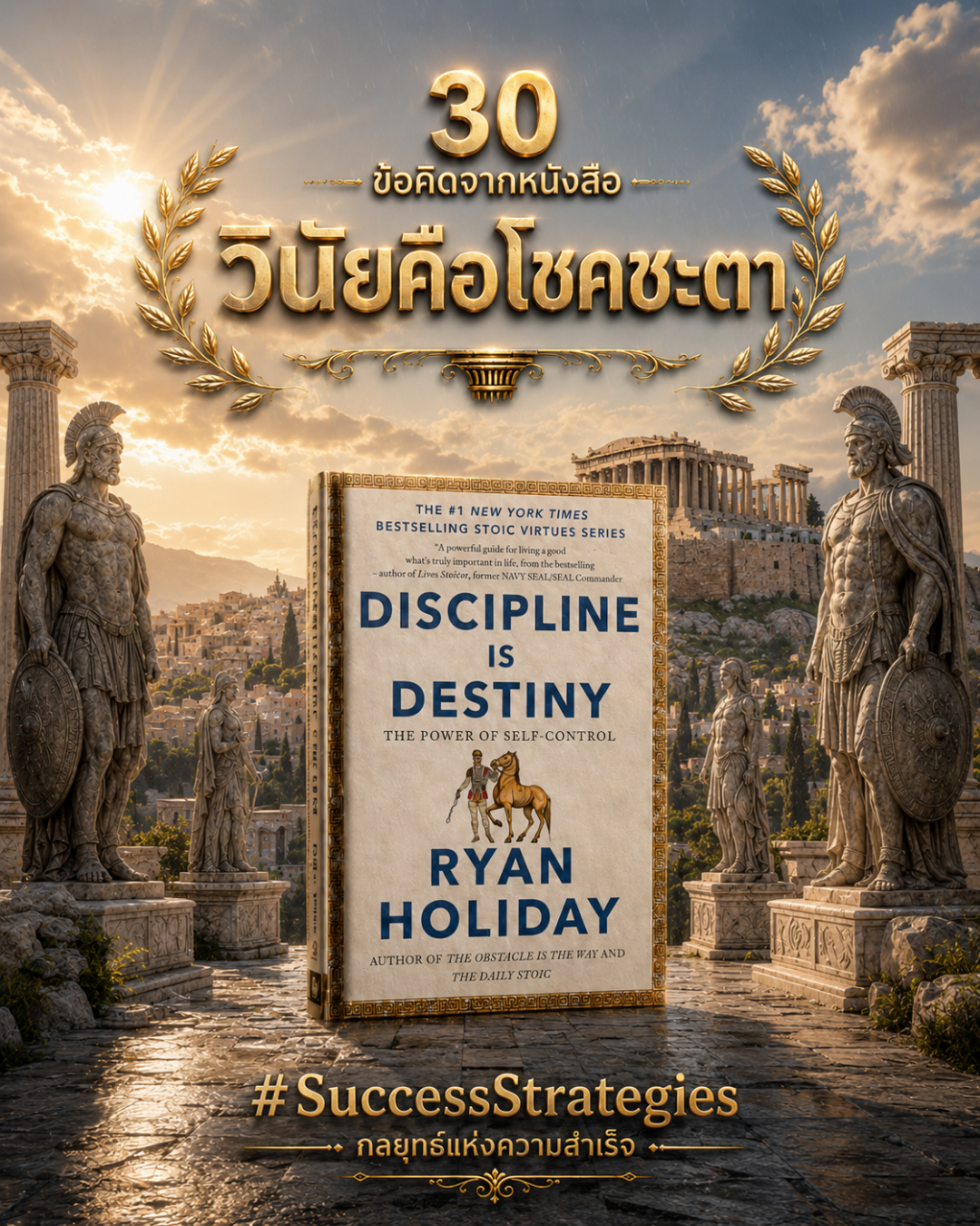 30 ข้อคิดจากหนังสือ Discipline Is Destiny วินัยคือโชคชะตา